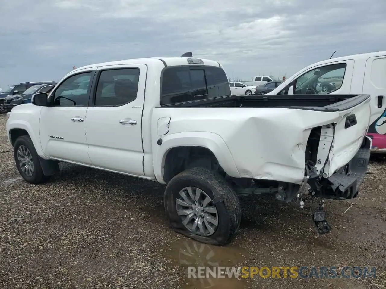 2 Photograph of a damaged car 3TYGZ5AN8PT161414 TOYOTA TACOMA 2023