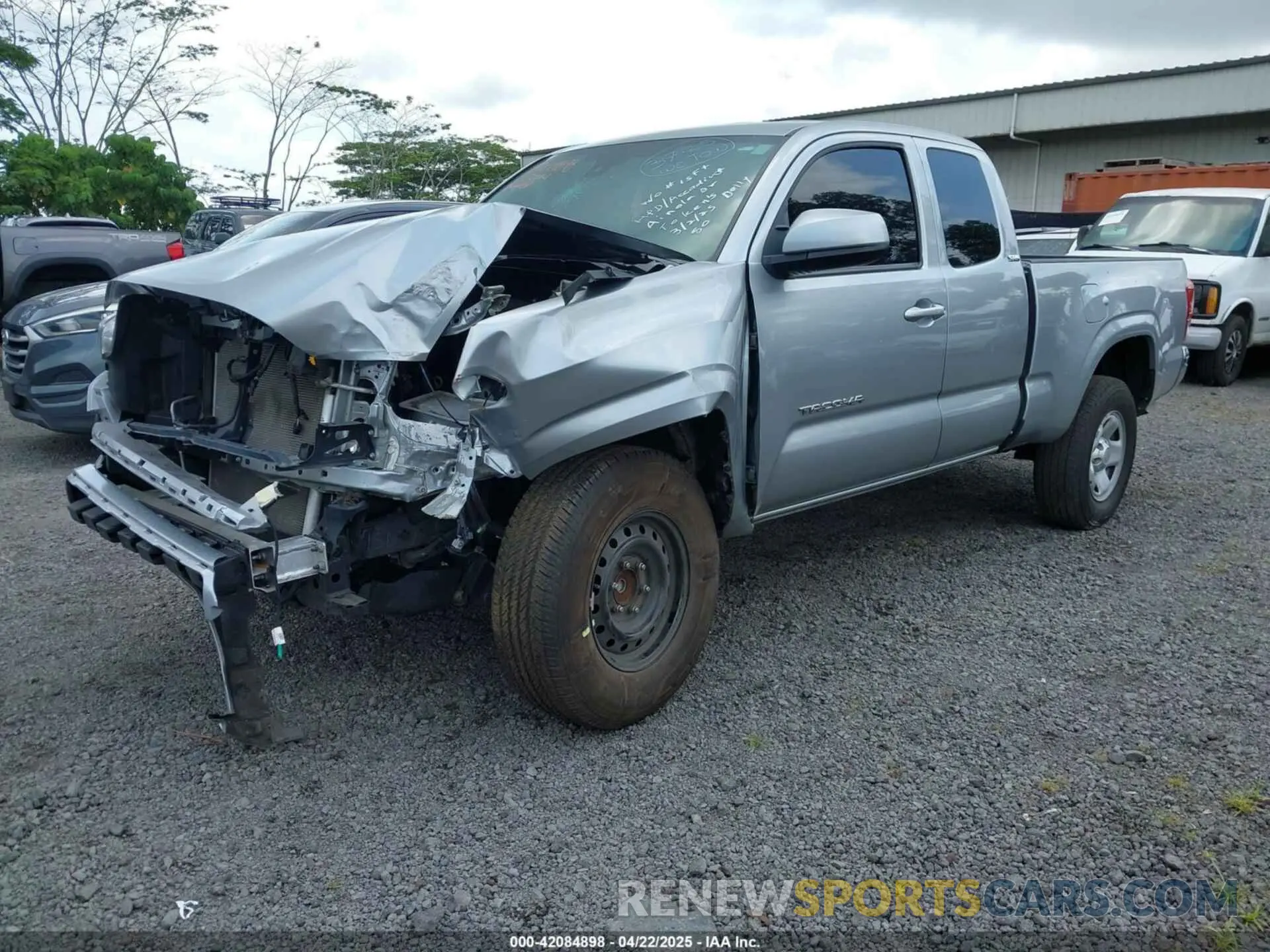 2 Photograph of a damaged car 3TYRX5GN0PT087539 TOYOTA TACOMA 2023