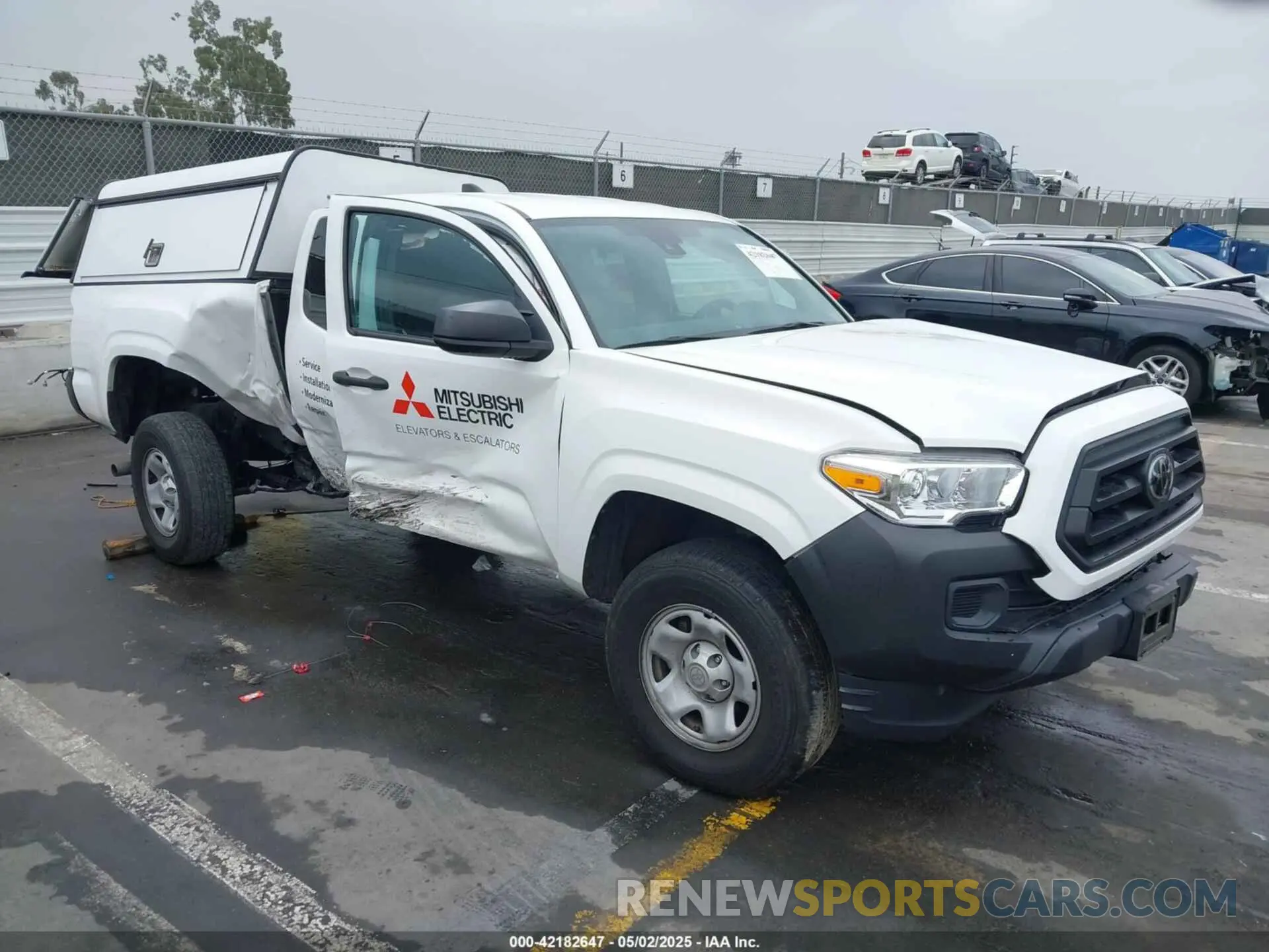 1 Photograph of a damaged car 3TYRX5GN2PT074386 TOYOTA TACOMA 2023
