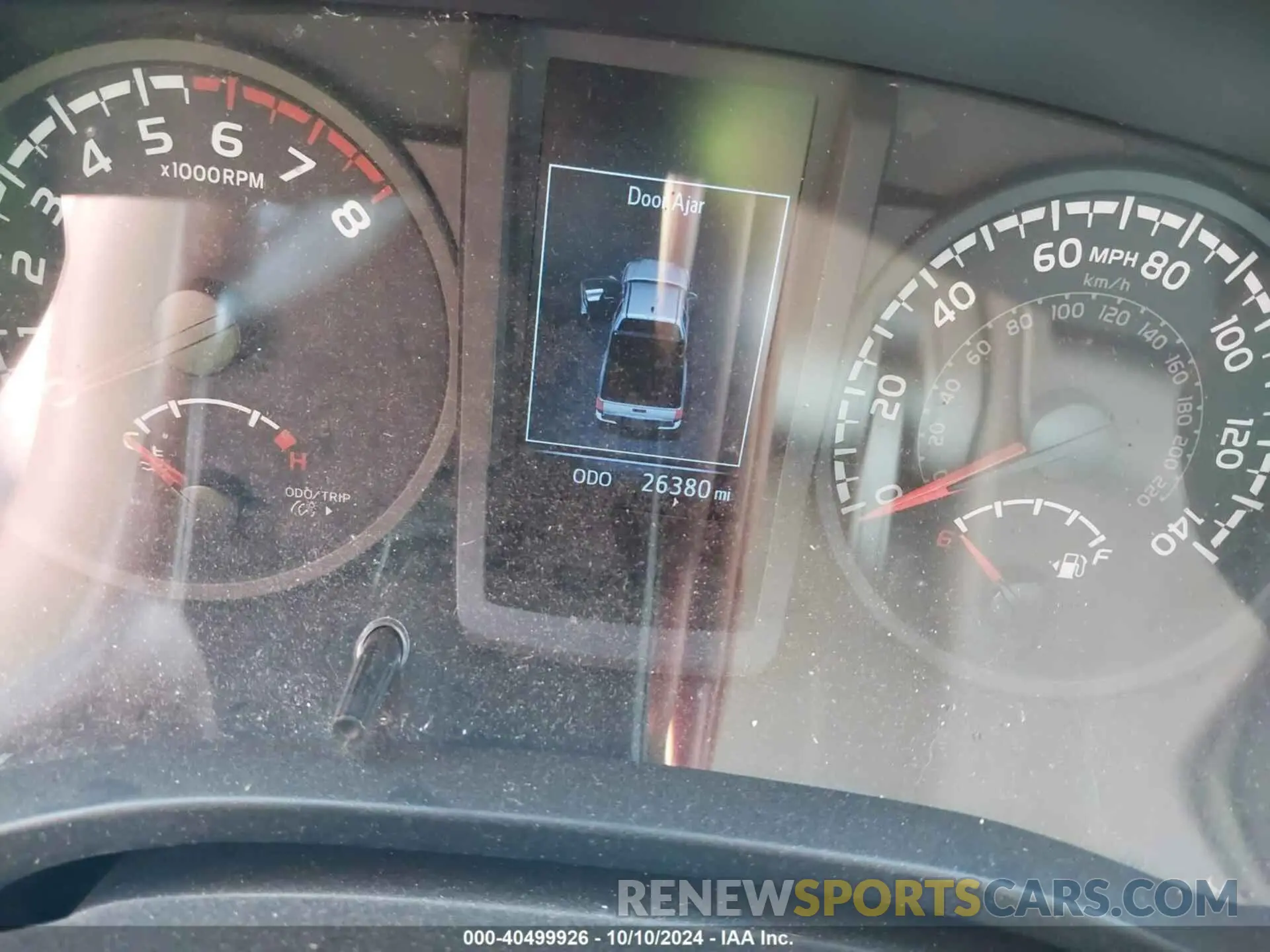 7 Photograph of a damaged car 3TYRX5GN2PT088417 TOYOTA TACOMA 2023