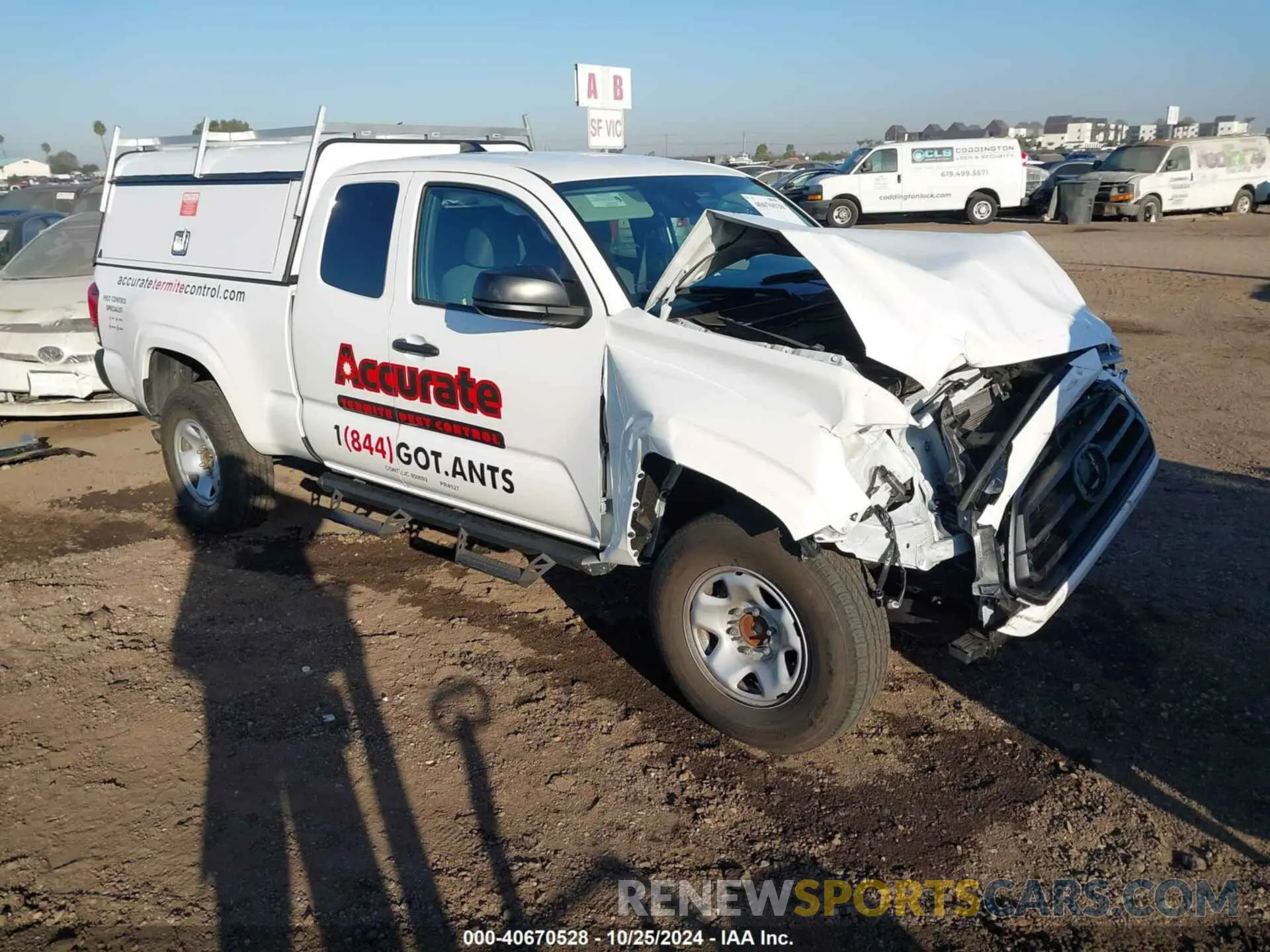1 Photograph of a damaged car 3TYRX5GN4PT084806 TOYOTA TACOMA 2023