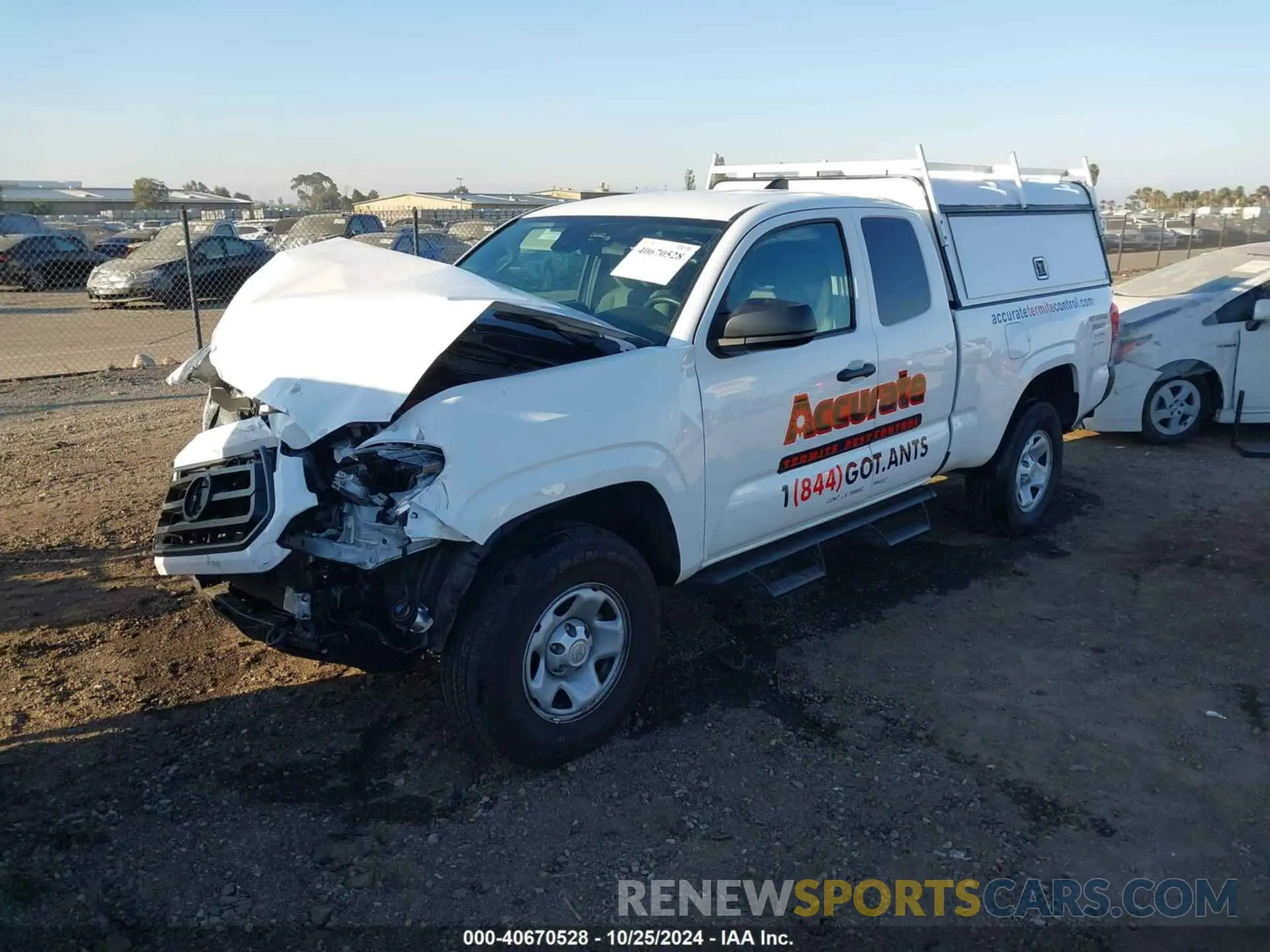 2 Photograph of a damaged car 3TYRX5GN4PT084806 TOYOTA TACOMA 2023
