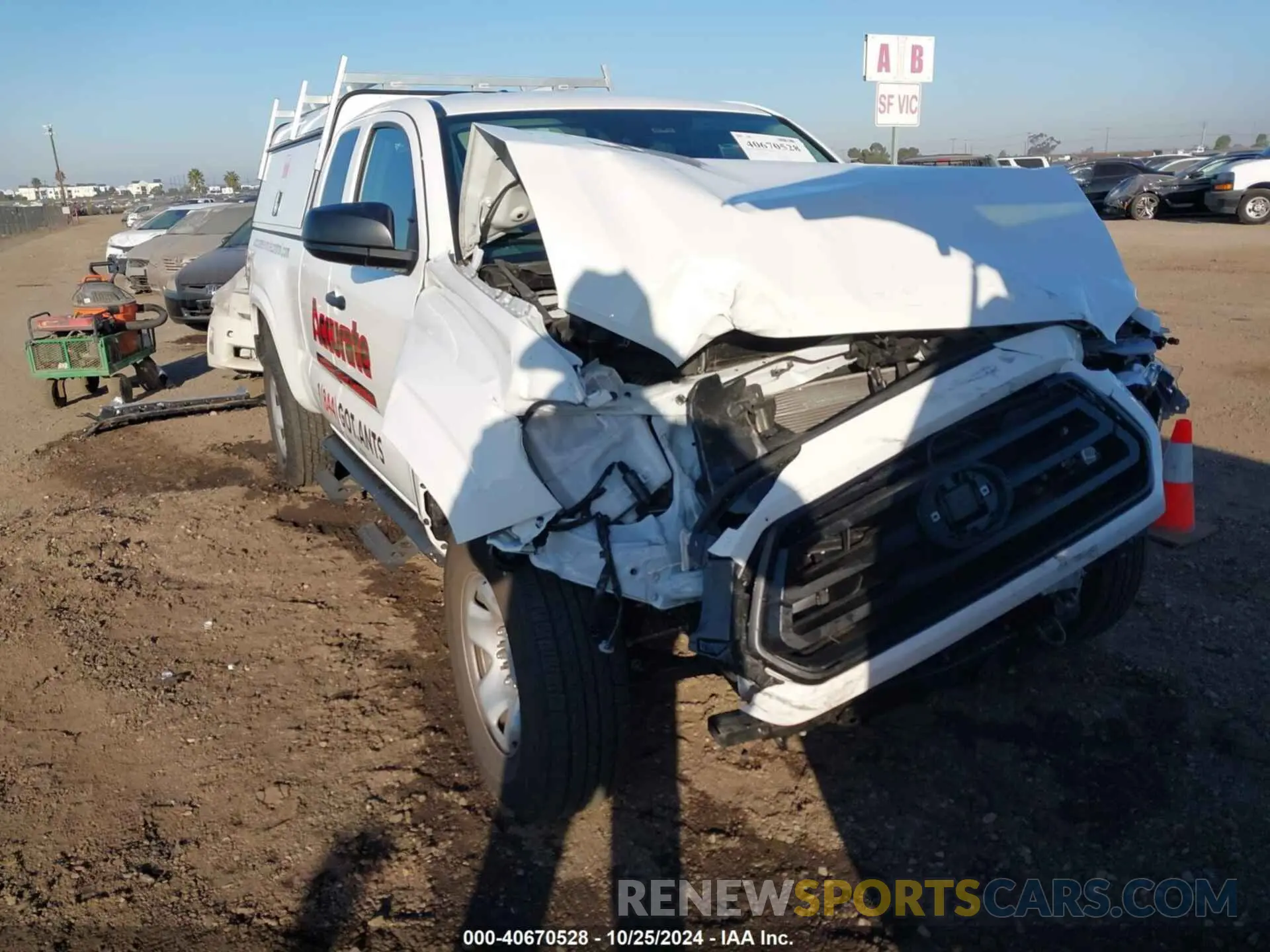 6 Photograph of a damaged car 3TYRX5GN4PT084806 TOYOTA TACOMA 2023