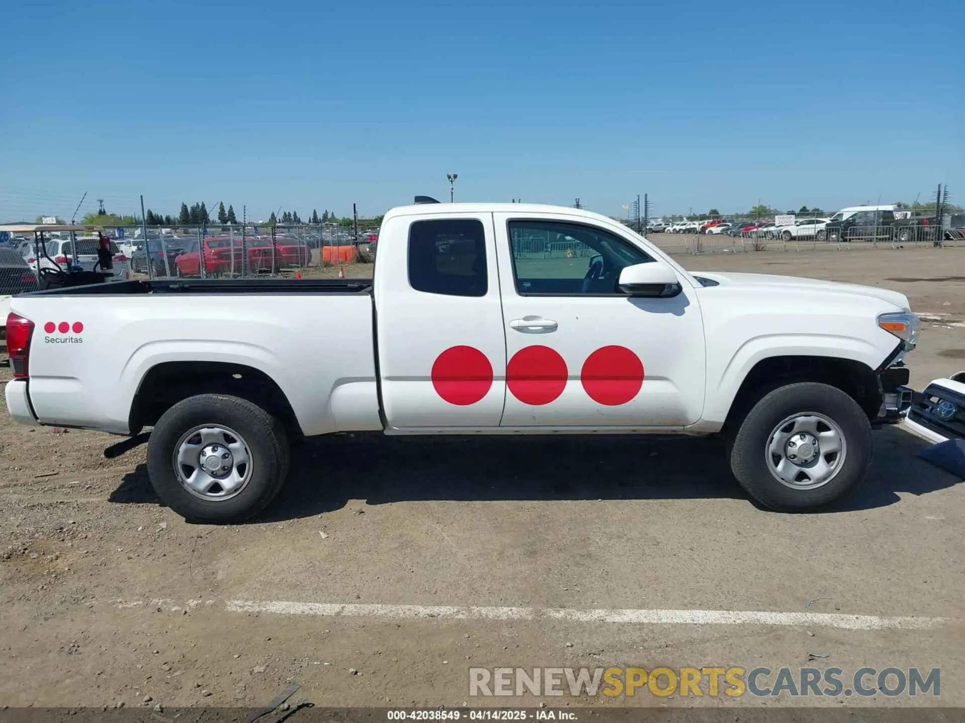 14 Photograph of a damaged car 3TYRX5GN5PT069280 TOYOTA TACOMA 2023