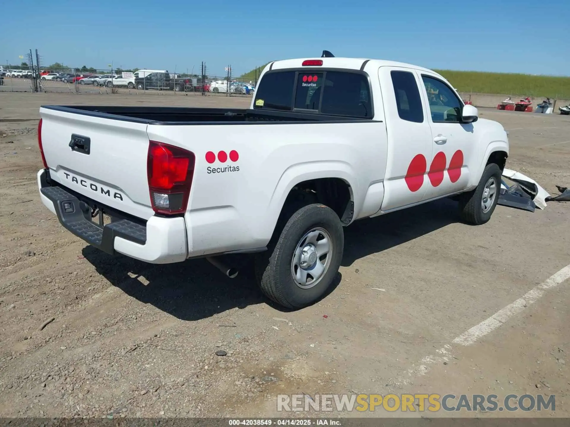 4 Photograph of a damaged car 3TYRX5GN5PT069280 TOYOTA TACOMA 2023