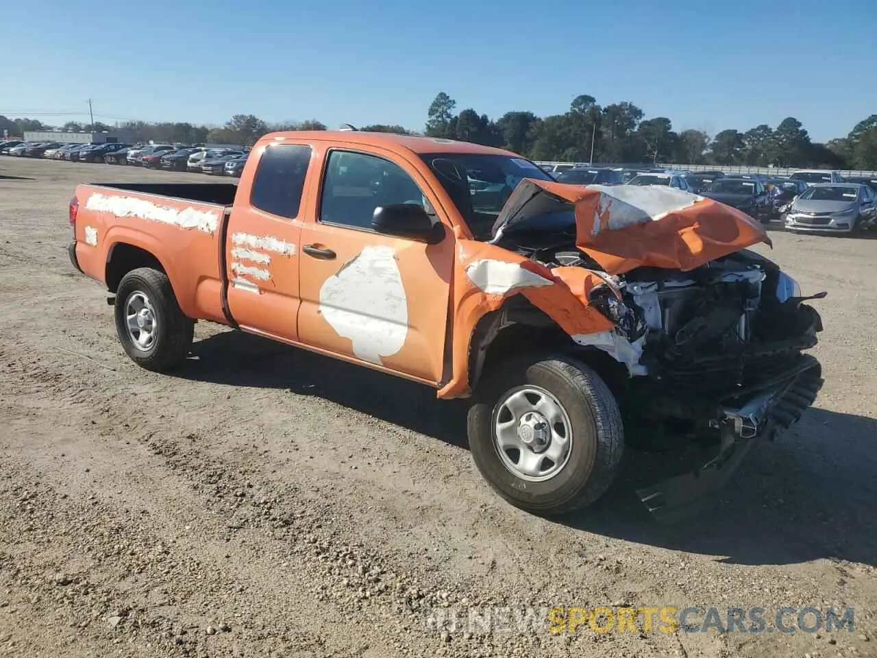 4 Photograph of a damaged car 3TYRX5GN5PT083759 TOYOTA TACOMA 2023
