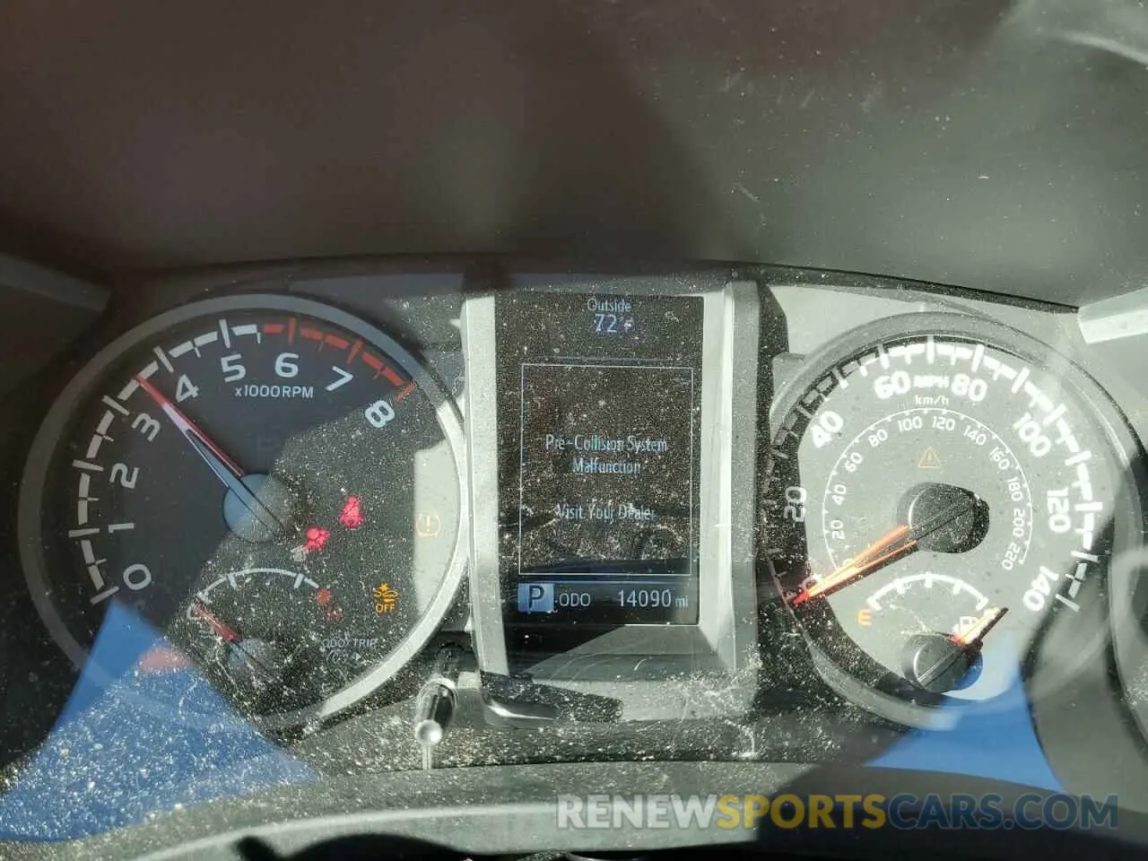 9 Photograph of a damaged car 3TYRX5GN5PT083759 TOYOTA TACOMA 2023