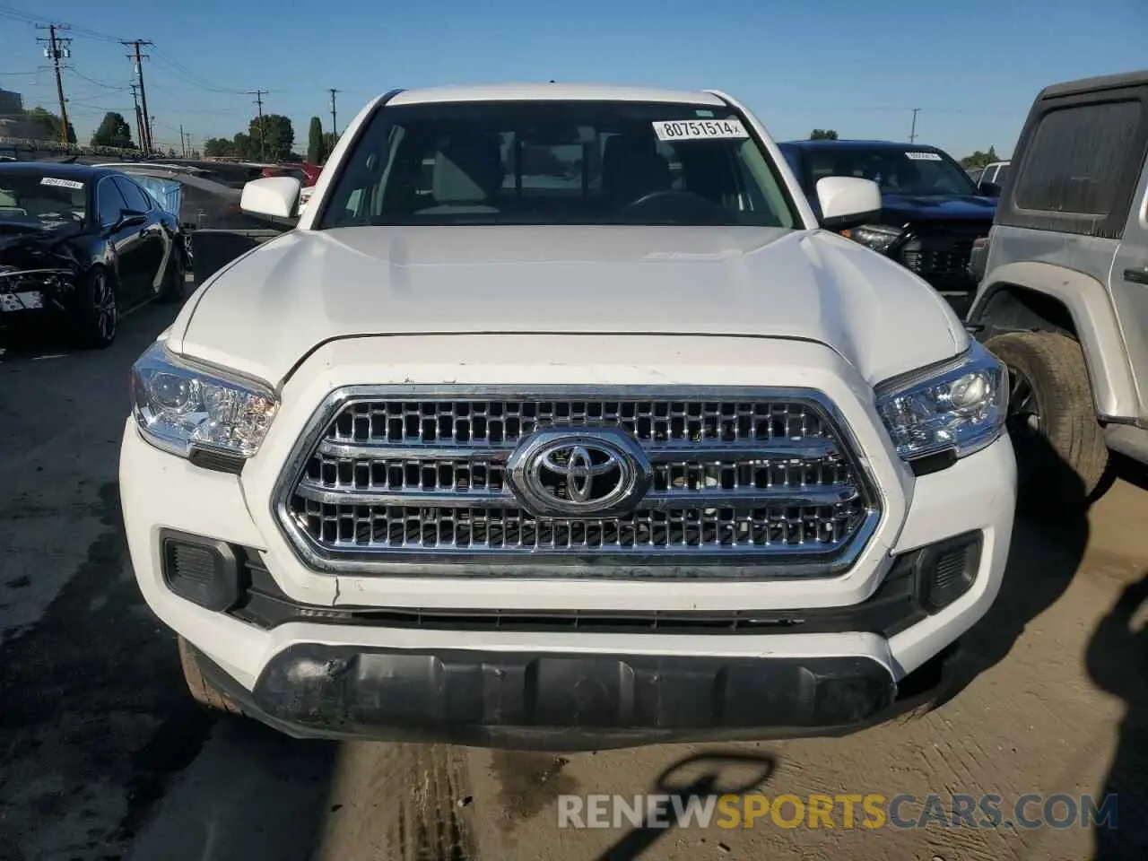 5 Photograph of a damaged car 3TYRX5GN6PT070468 TOYOTA TACOMA 2023