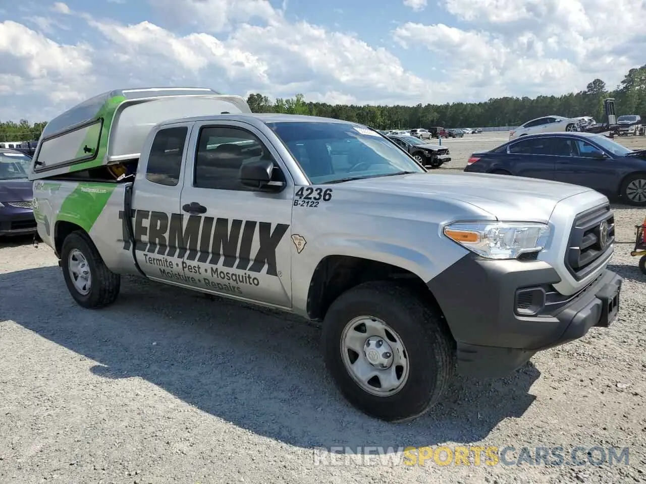 4 Photograph of a damaged car 3TYRX5GN6PT073869 TOYOTA TACOMA 2023