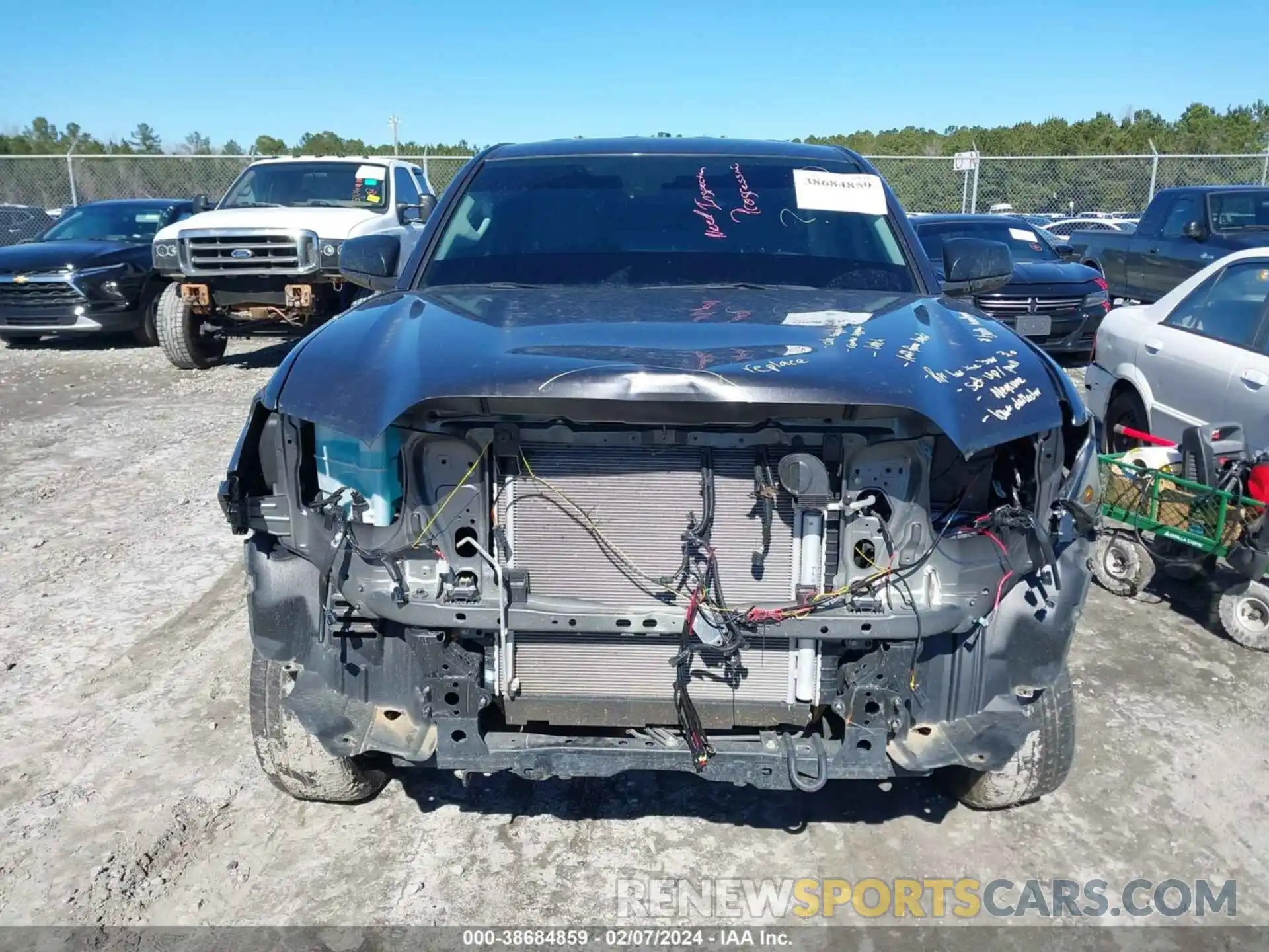 12 Photograph of a damaged car 3TYRX5GN7PT076120 TOYOTA TACOMA 2023