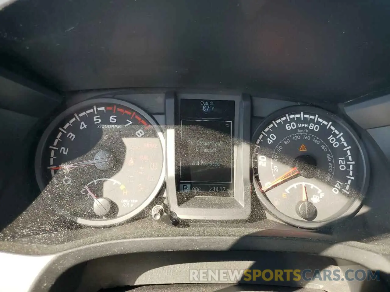 9 Photograph of a damaged car 3TYRX5GN7PT079728 TOYOTA TACOMA 2023