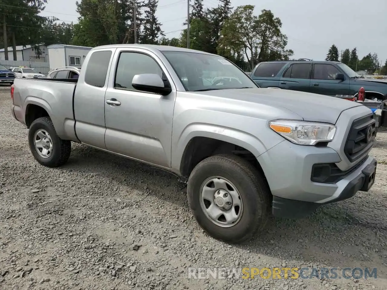 4 Photograph of a damaged car 3TYRX5GN9PT089239 TOYOTA TACOMA 2023