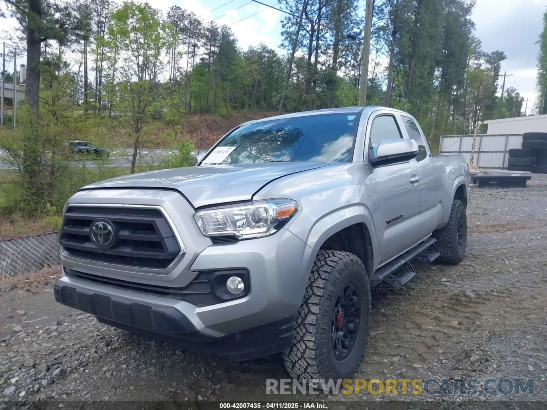 2 Photograph of a damaged car 3TYRX5GNXPT069128 TOYOTA TACOMA 2023