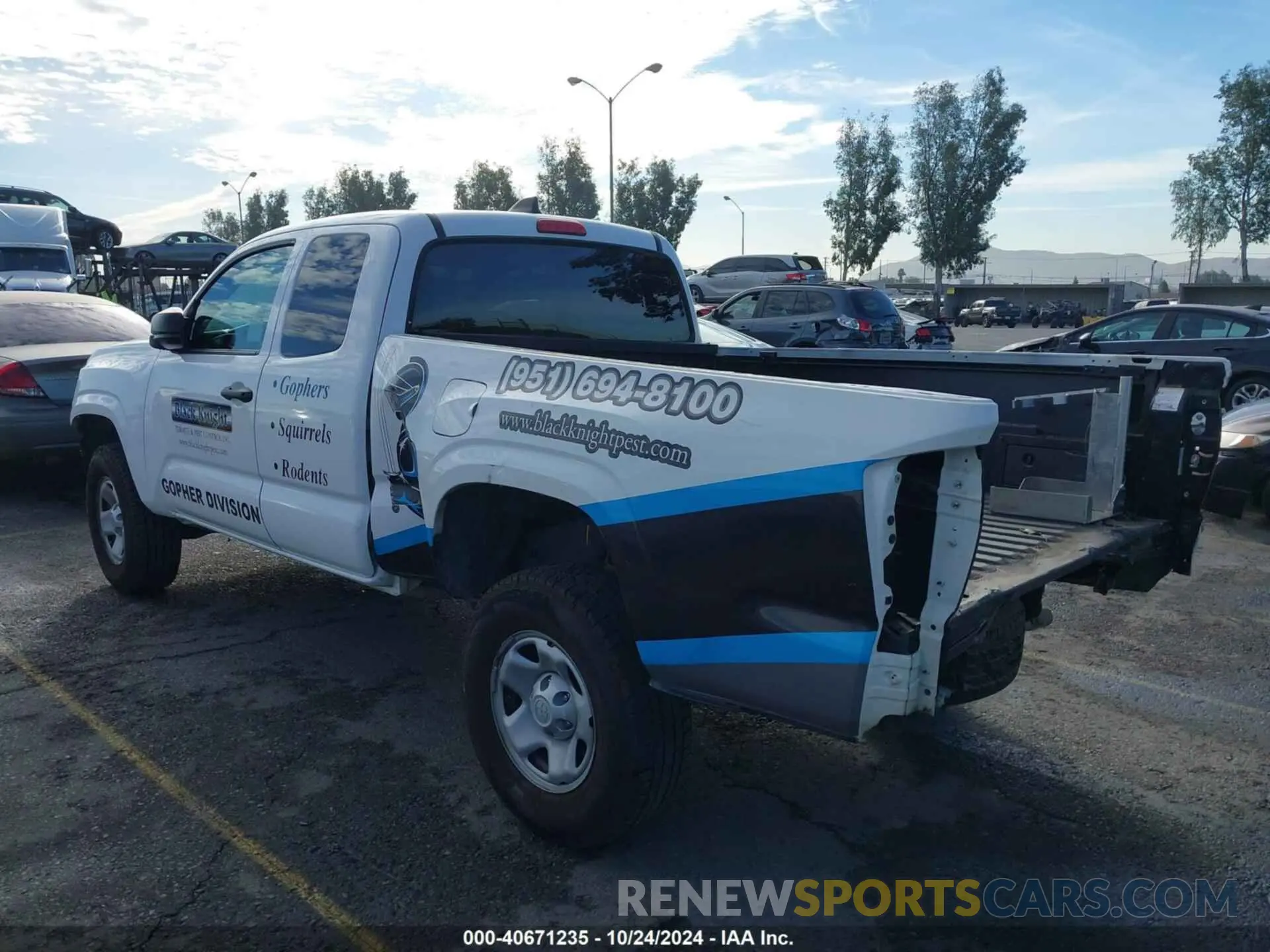 3 Photograph of a damaged car 3TYRX5GNXPT070182 TOYOTA TACOMA 2023