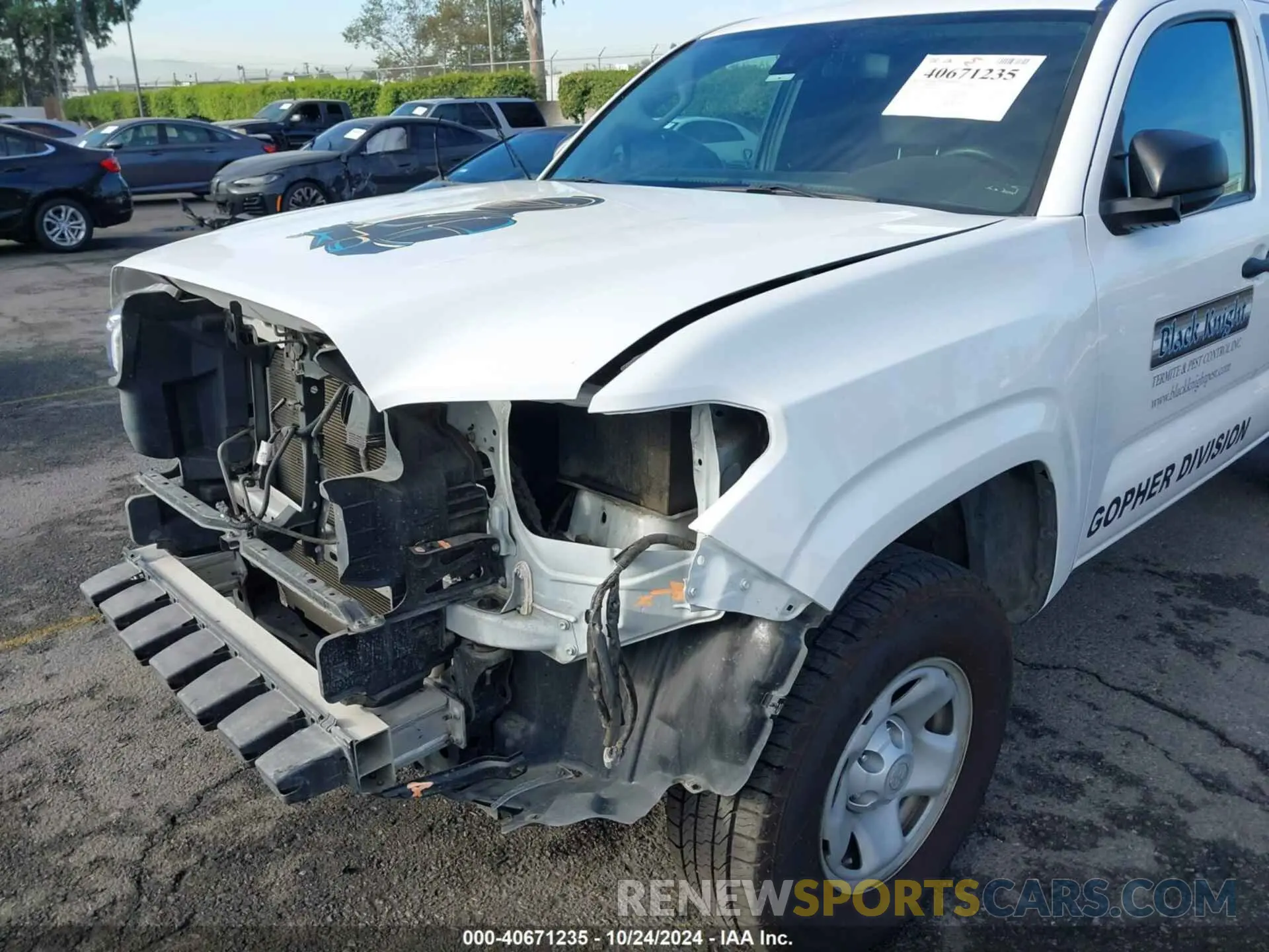 6 Photograph of a damaged car 3TYRX5GNXPT070182 TOYOTA TACOMA 2023