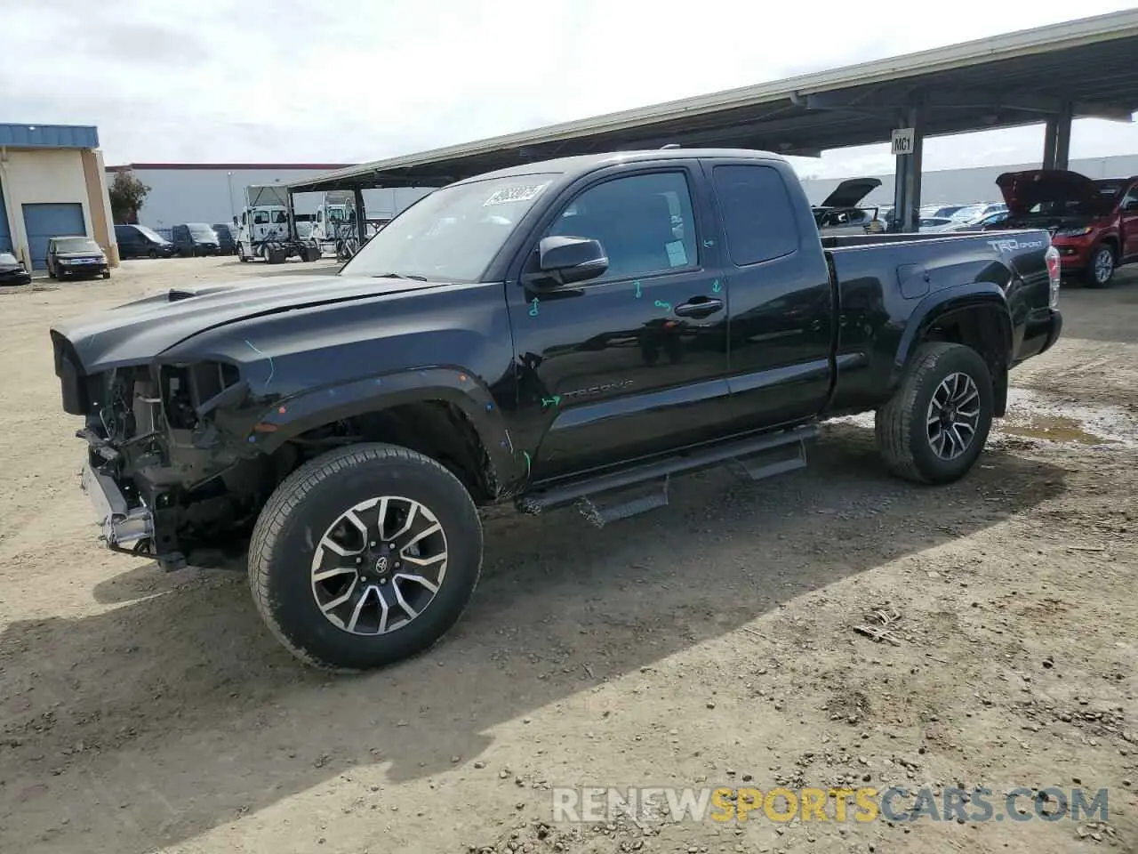 1 Photograph of a damaged car 3TYRZ5CN3PT025584 TOYOTA TACOMA 2023