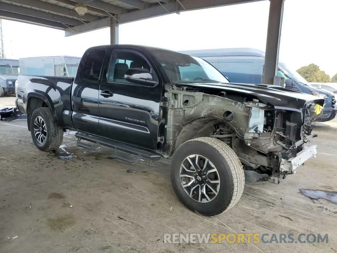 4 Photograph of a damaged car 3TYRZ5CN3PT025584 TOYOTA TACOMA 2023
