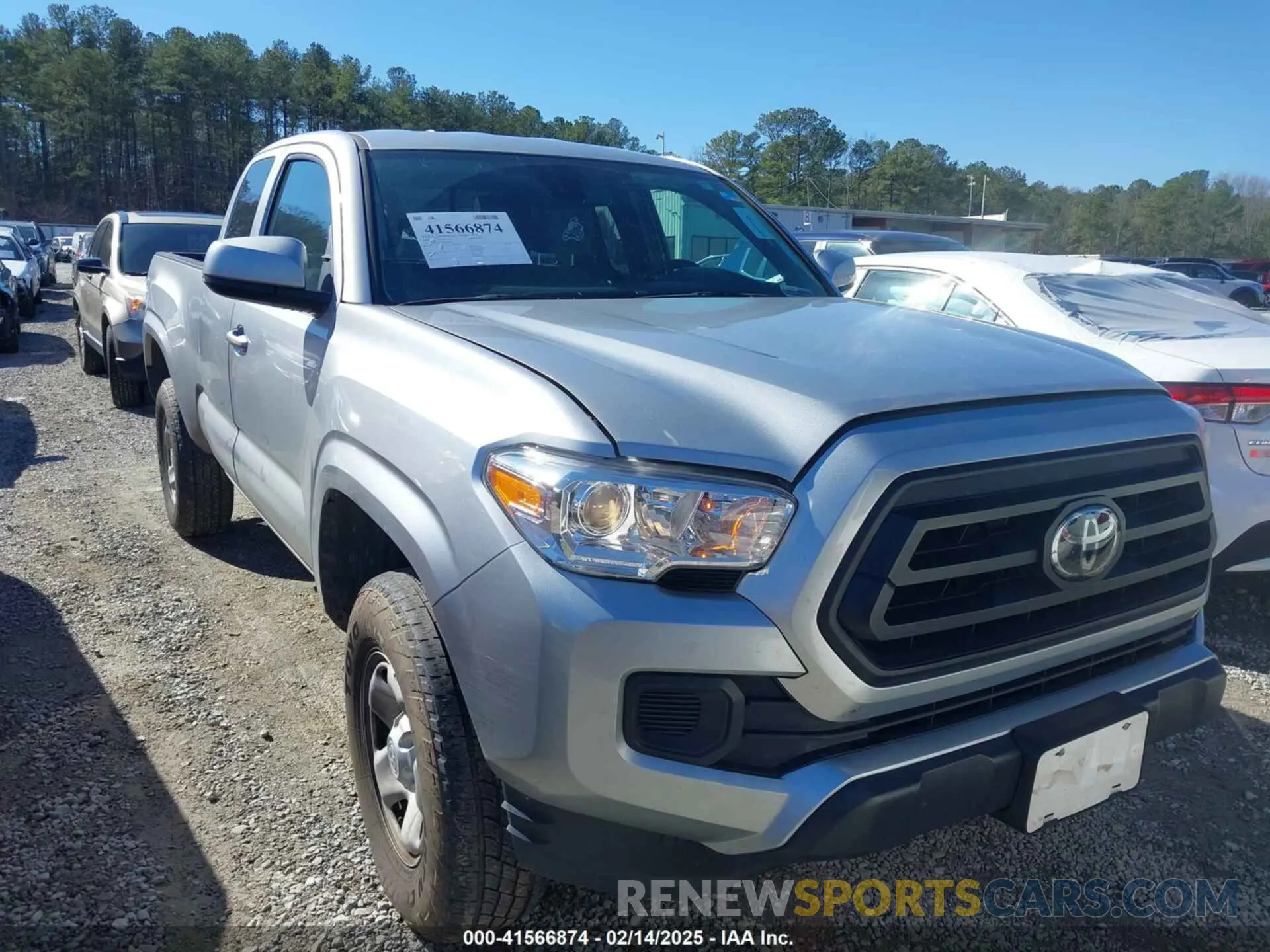 1 Photograph of a damaged car 3TYRZ5CN7PT025197 TOYOTA TACOMA 2023