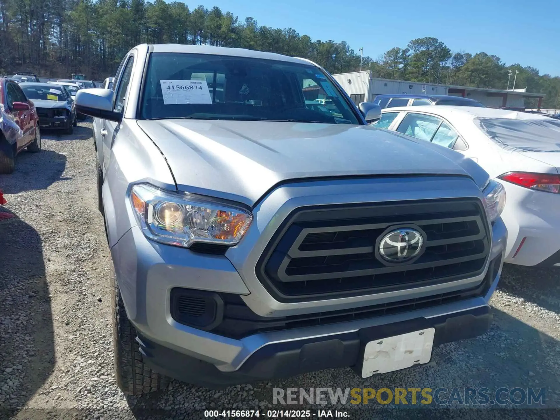 12 Photograph of a damaged car 3TYRZ5CN7PT025197 TOYOTA TACOMA 2023