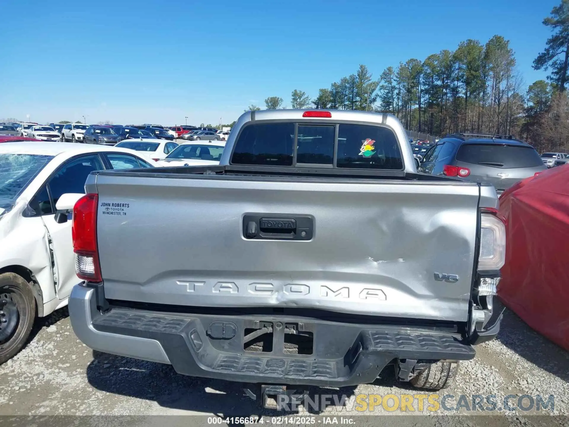 16 Photograph of a damaged car 3TYRZ5CN7PT025197 TOYOTA TACOMA 2023