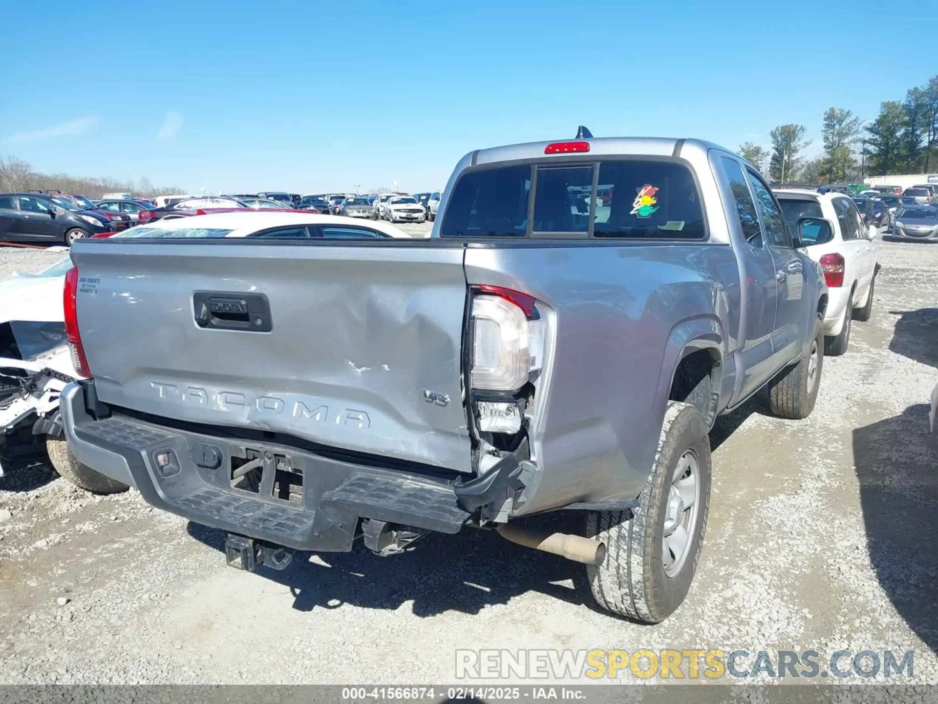 4 Photograph of a damaged car 3TYRZ5CN7PT025197 TOYOTA TACOMA 2023