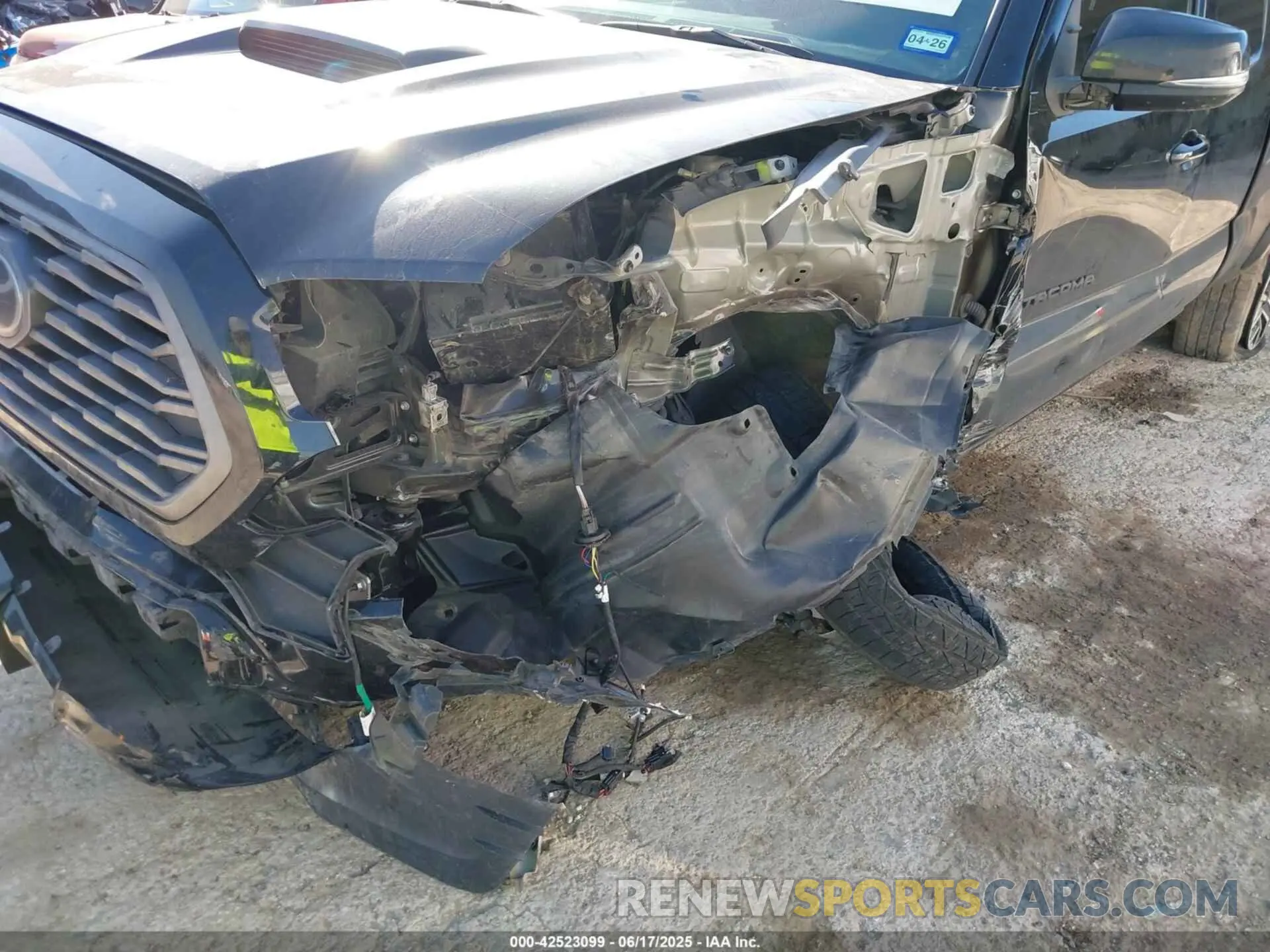 6 Photograph of a damaged car 3TYRZ5CN9PT025699 TOYOTA TACOMA 2023