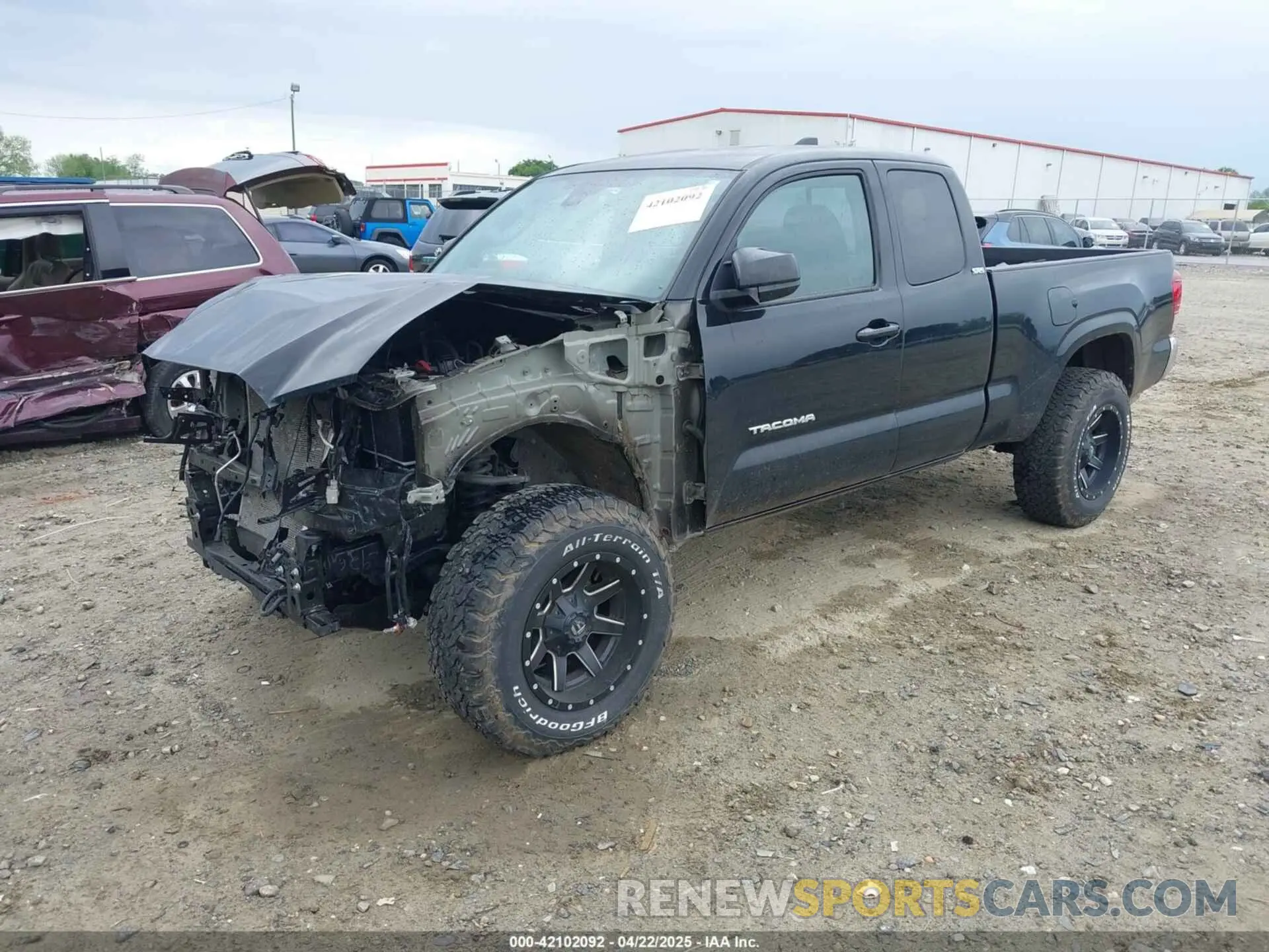2 Photograph of a damaged car 3TYSX5EN2PT019277 TOYOTA TACOMA 2023