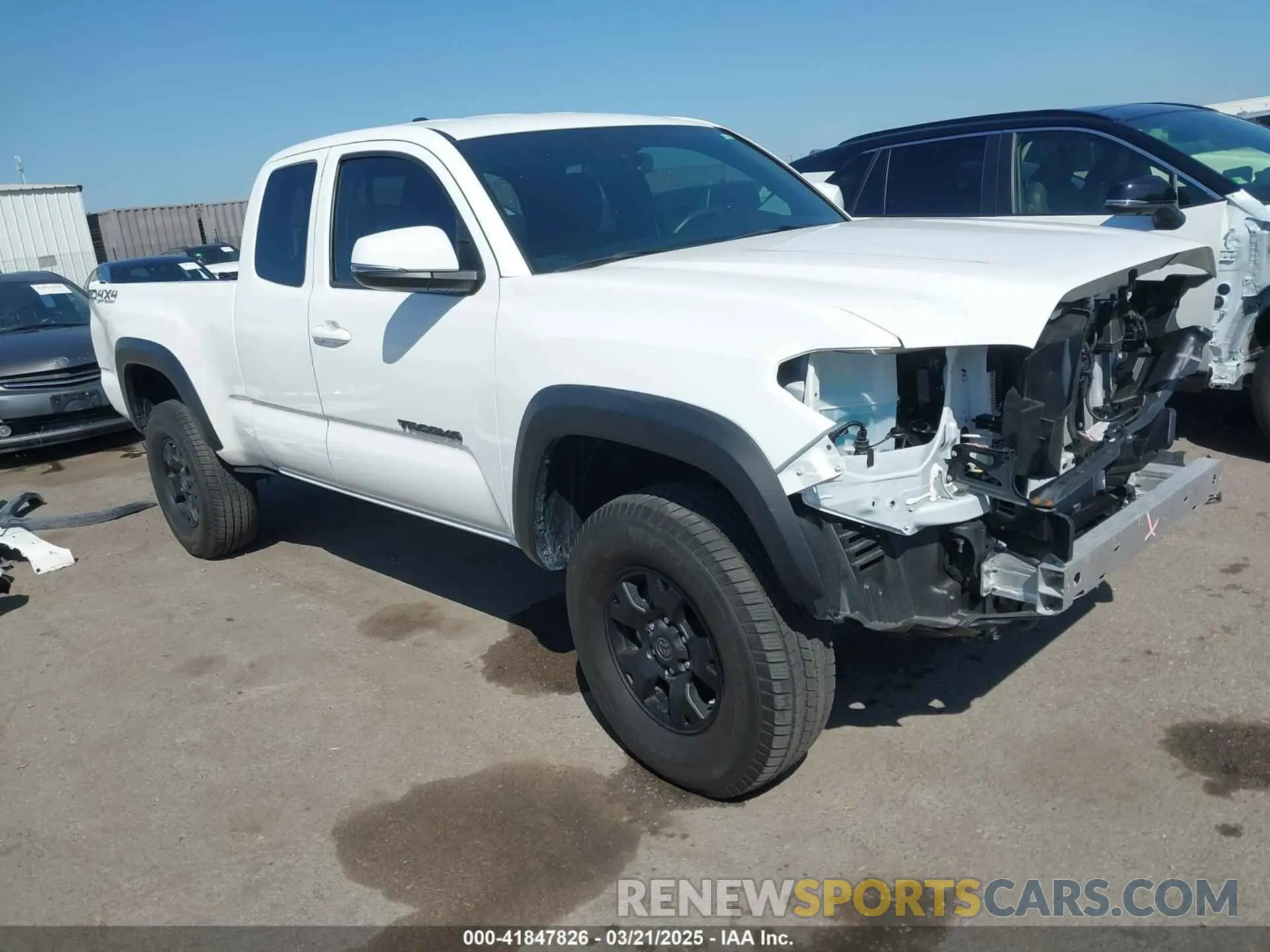 1 Photograph of a damaged car 3TYSZ5AN3PT123017 TOYOTA TACOMA 2023