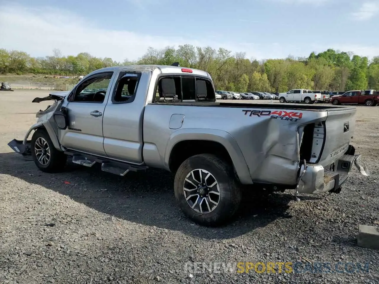 2 Photograph of a damaged car 3TYSZ5AN8PT112112 TOYOTA TACOMA 2023