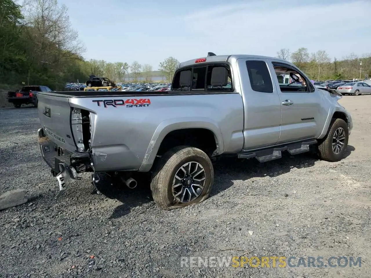 3 Photograph of a damaged car 3TYSZ5AN8PT112112 TOYOTA TACOMA 2023