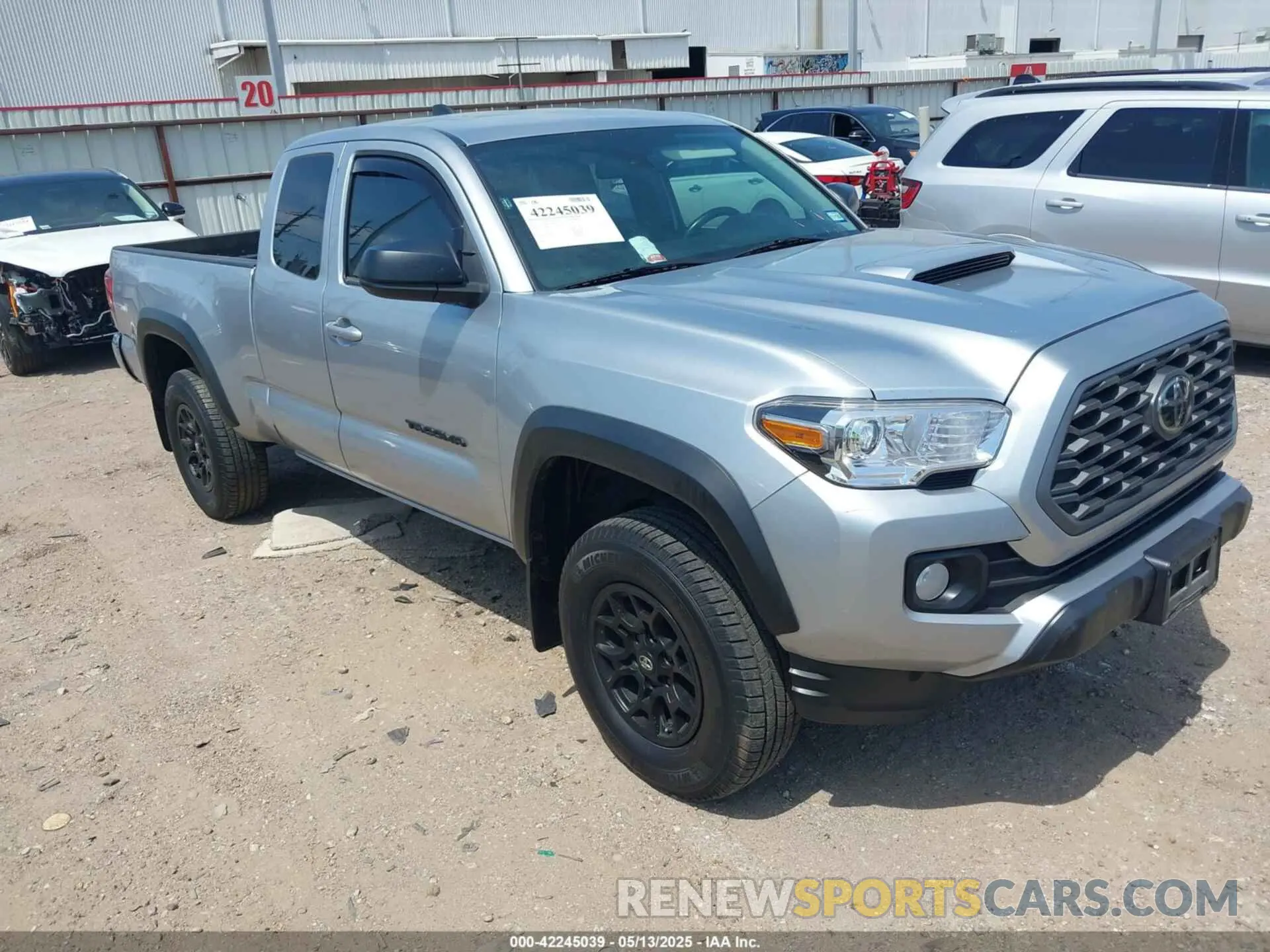 1 Photograph of a damaged car 3TYSZ5AN9PT108893 TOYOTA TACOMA 2023