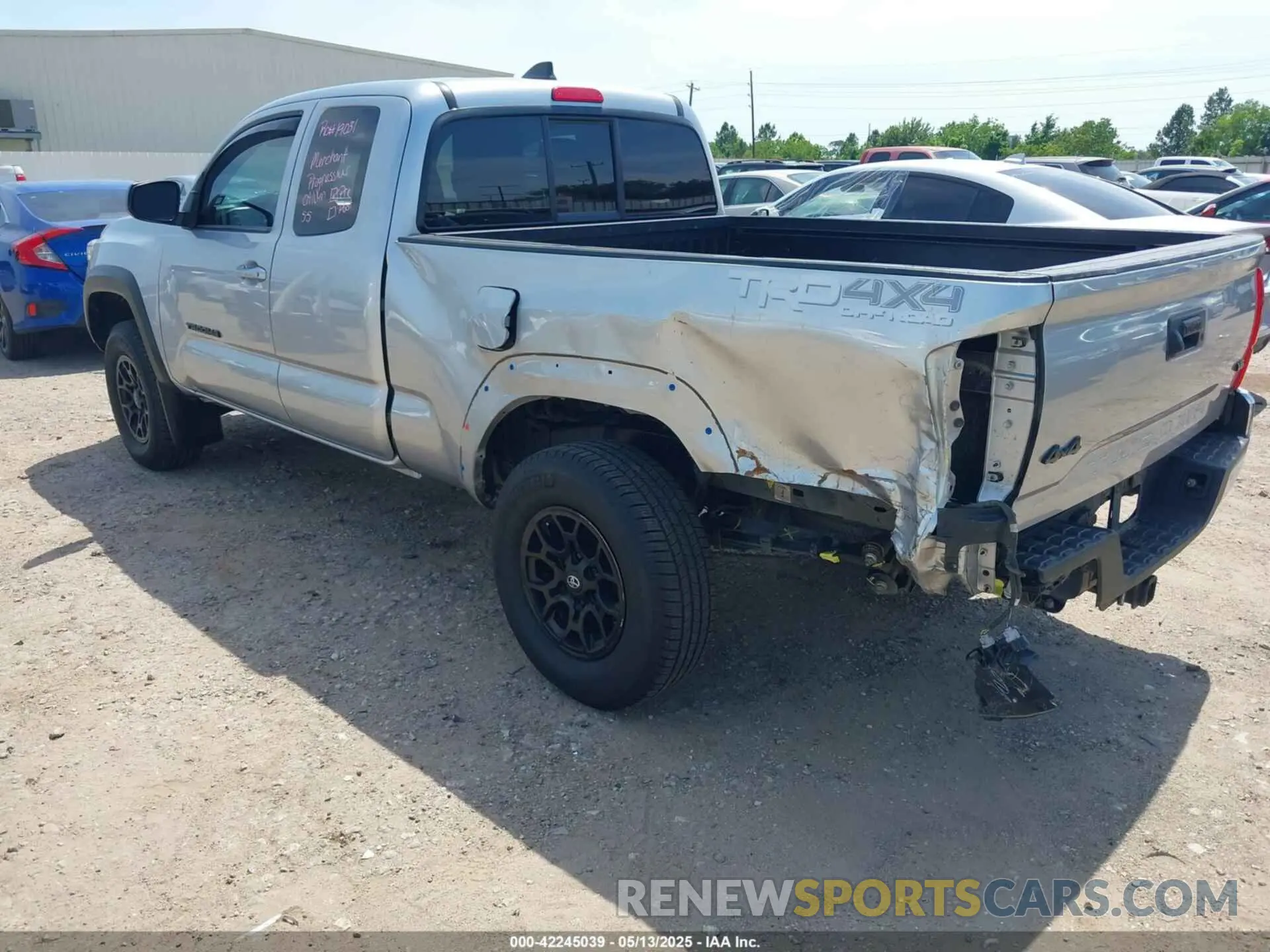 3 Photograph of a damaged car 3TYSZ5AN9PT108893 TOYOTA TACOMA 2023