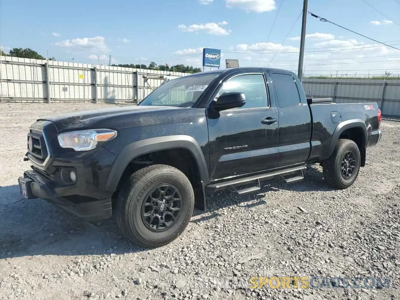1 Photograph of a damaged car 3TYSZ5ANXPT122964 TOYOTA TACOMA 2023