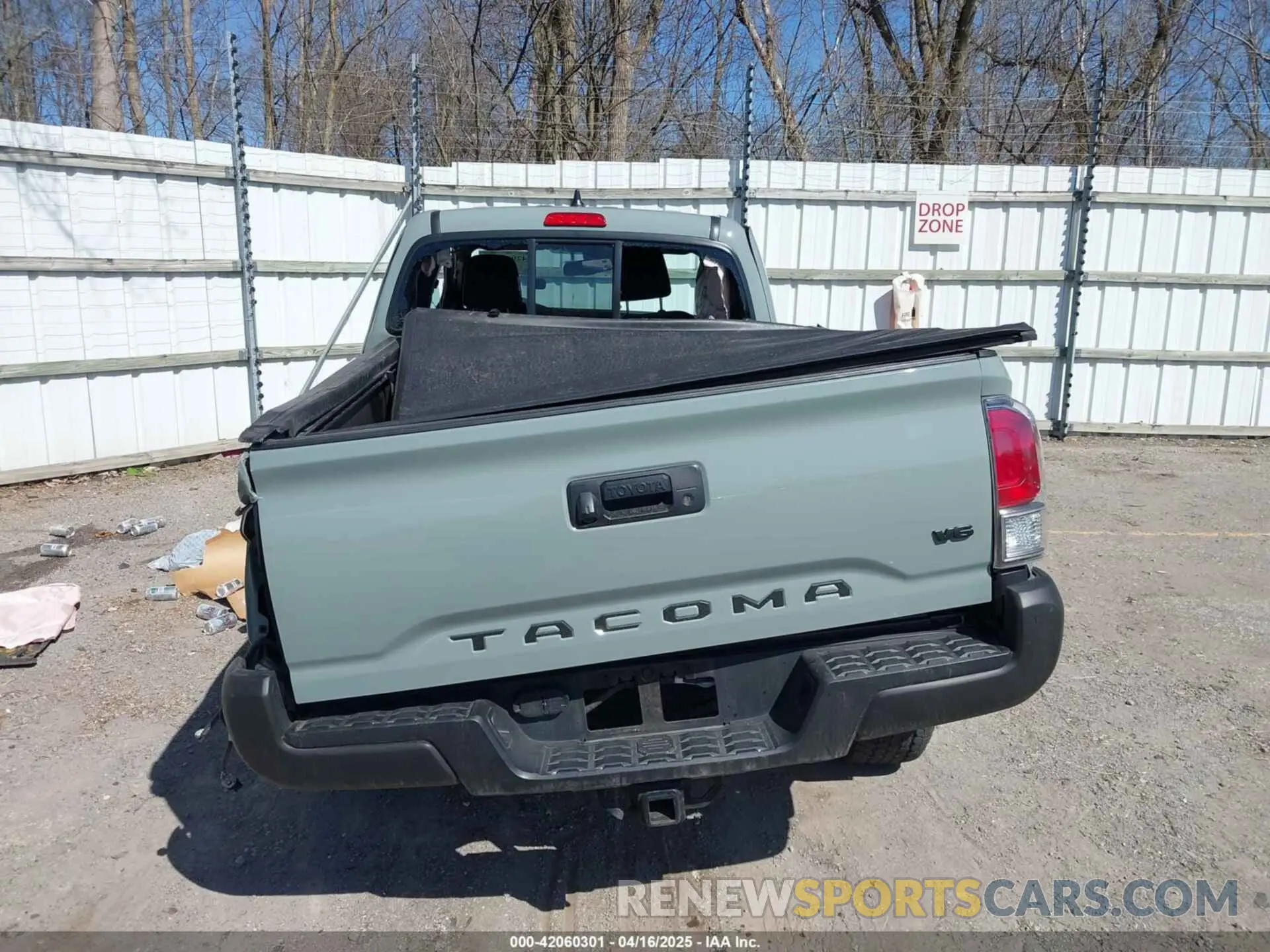 16 Photograph of a damaged car 3TYSZ5ANXPT128361 TOYOTA TACOMA 2023