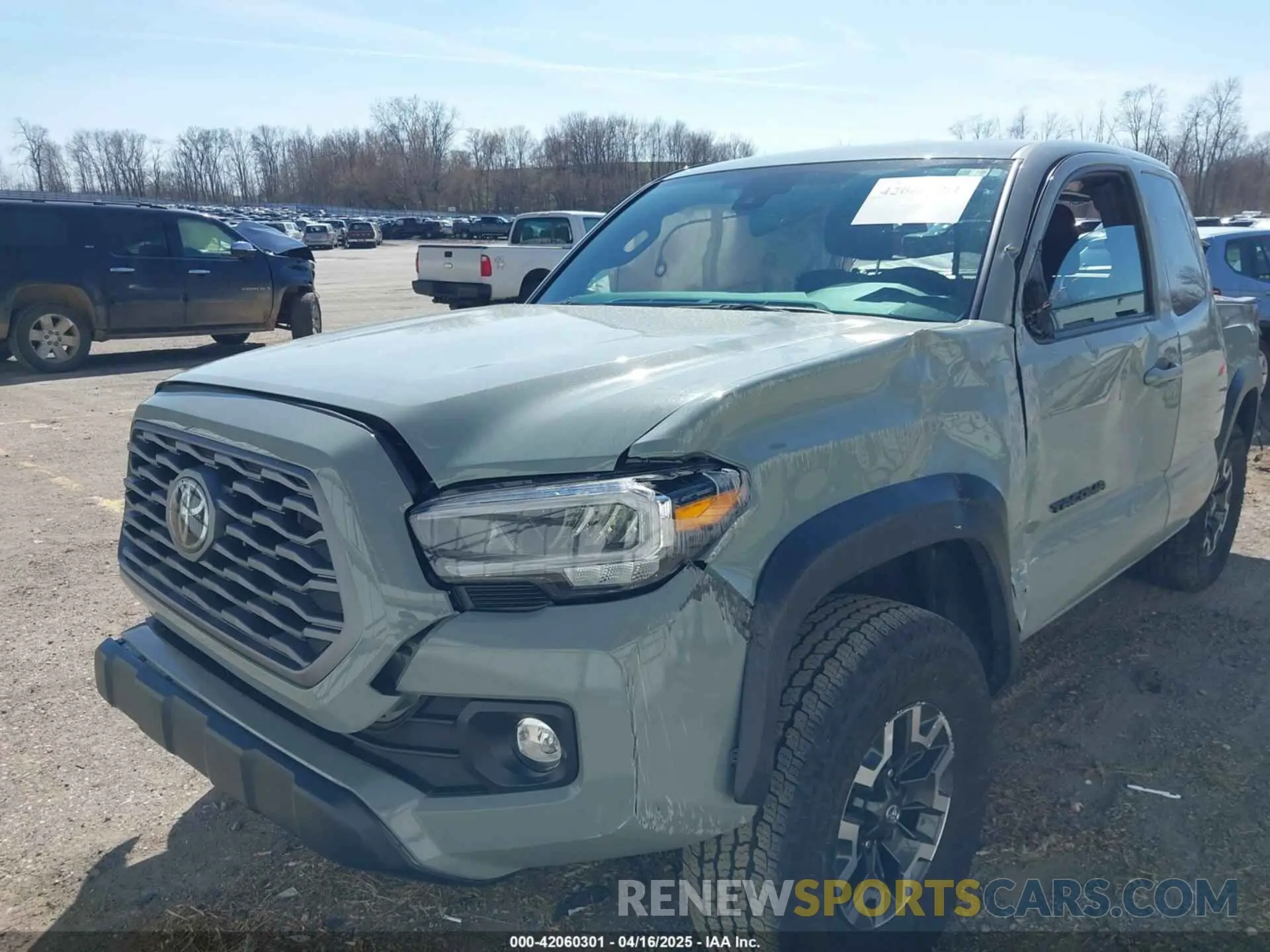6 Photograph of a damaged car 3TYSZ5ANXPT128361 TOYOTA TACOMA 2023
