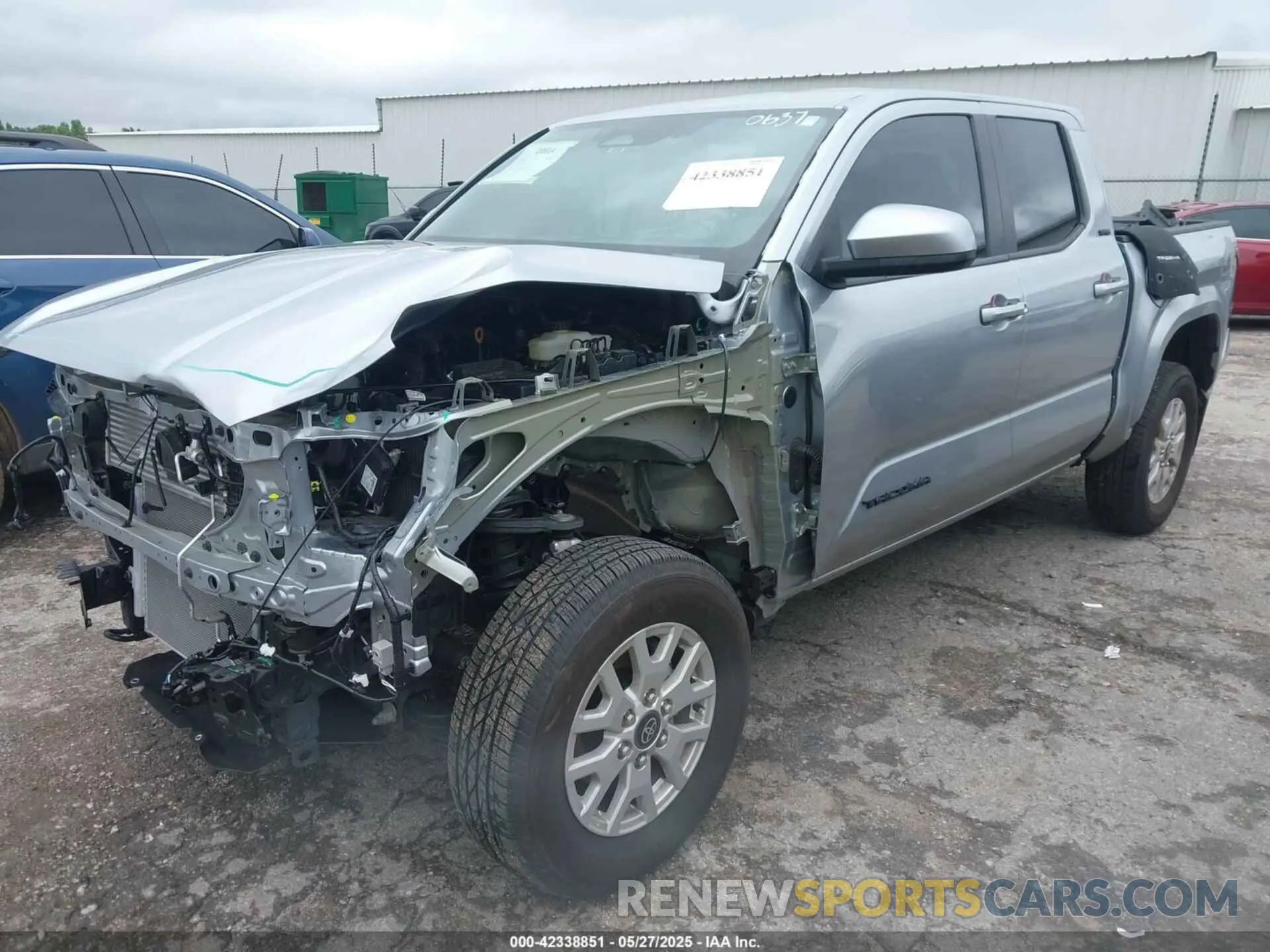 2 Photograph of a damaged car 3TMKB5FN0RM010637 TOYOTA TACOMA 2024