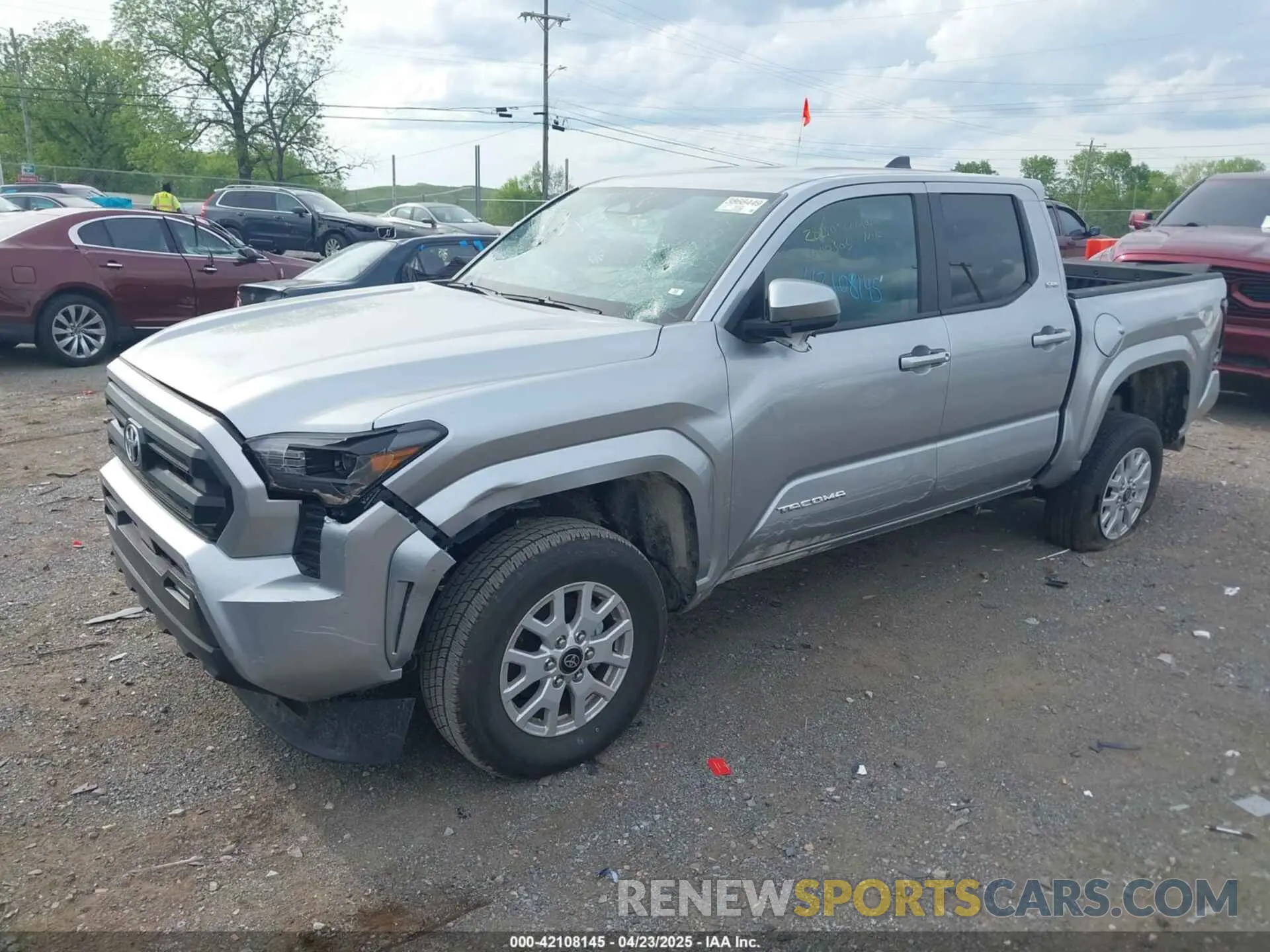 2 Photograph of a damaged car 3TMKB5FN2RM000305 TOYOTA TACOMA 2024