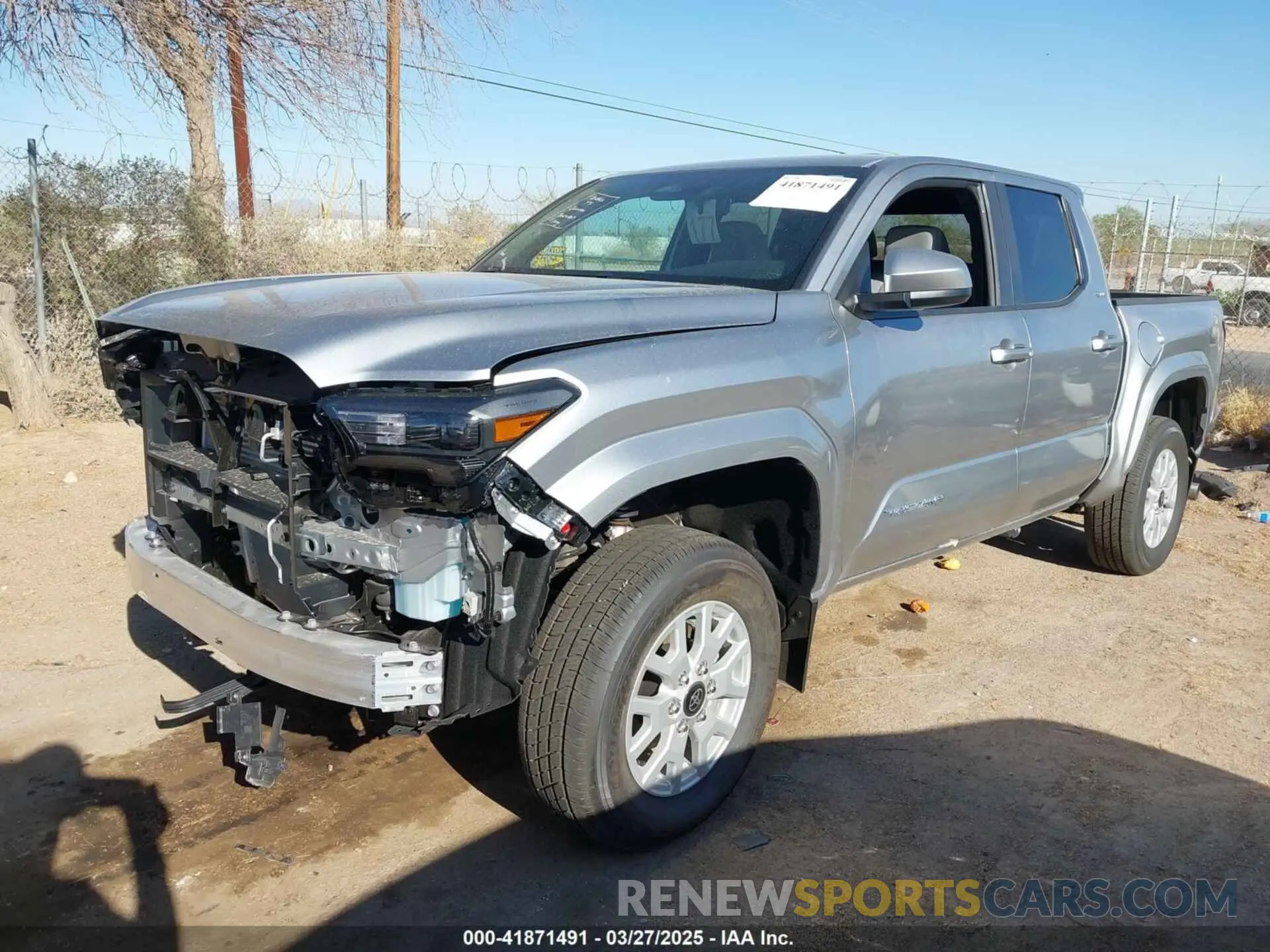 2 Photograph of a damaged car 3TMKB5FN5RM019477 TOYOTA TACOMA 2024
