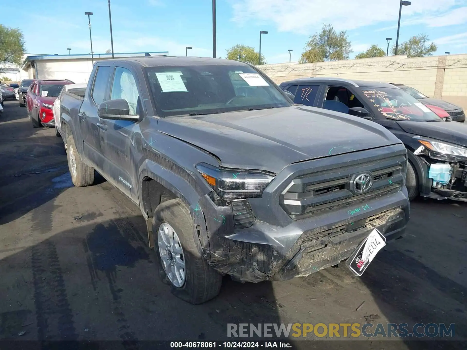 1 Photograph of a damaged car 3TMLB5JN2RM009419 TOYOTA TACOMA 2024