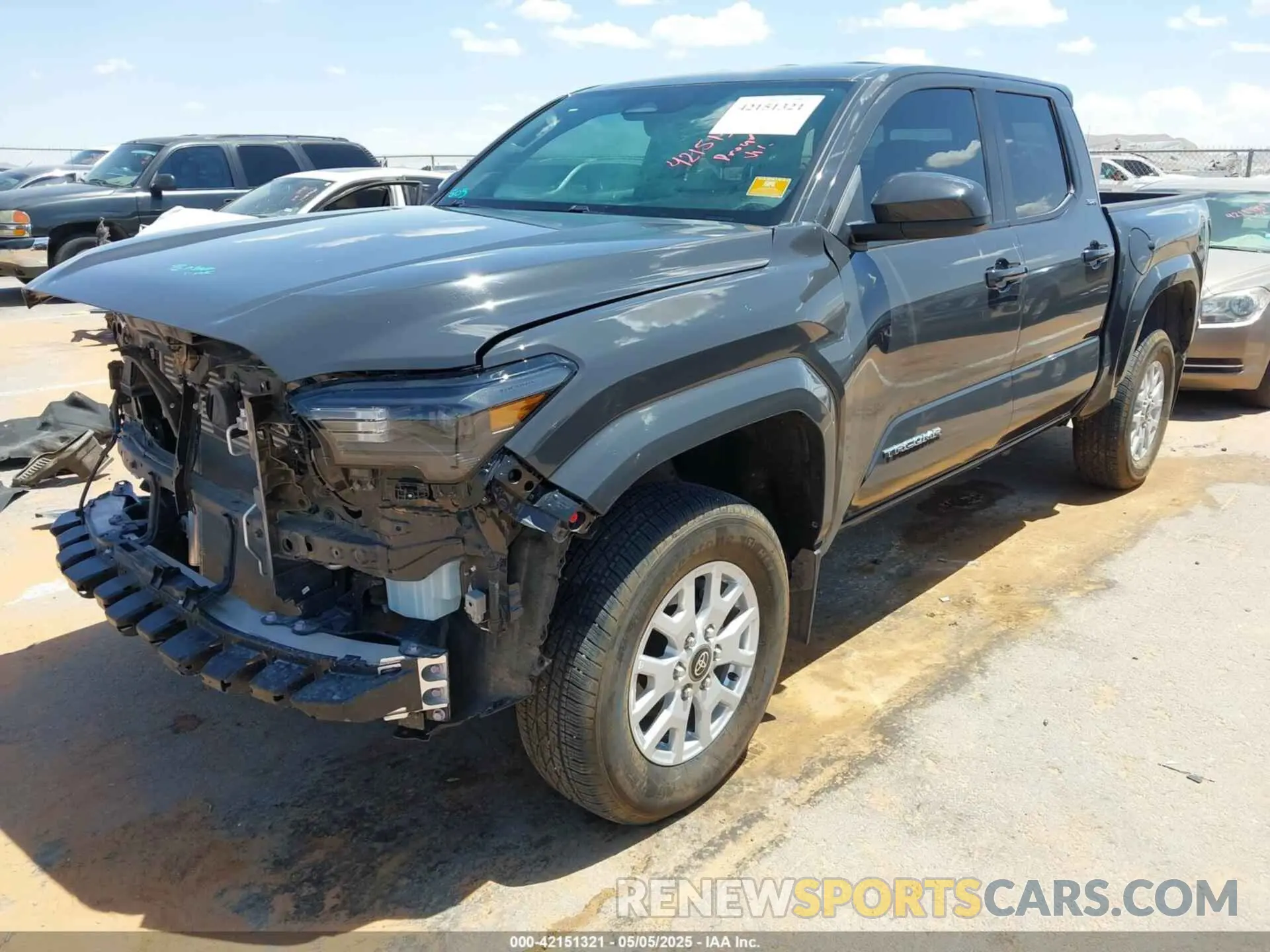 2 Photograph of a damaged car 3TMLB5JNXRM004629 TOYOTA TACOMA 2024