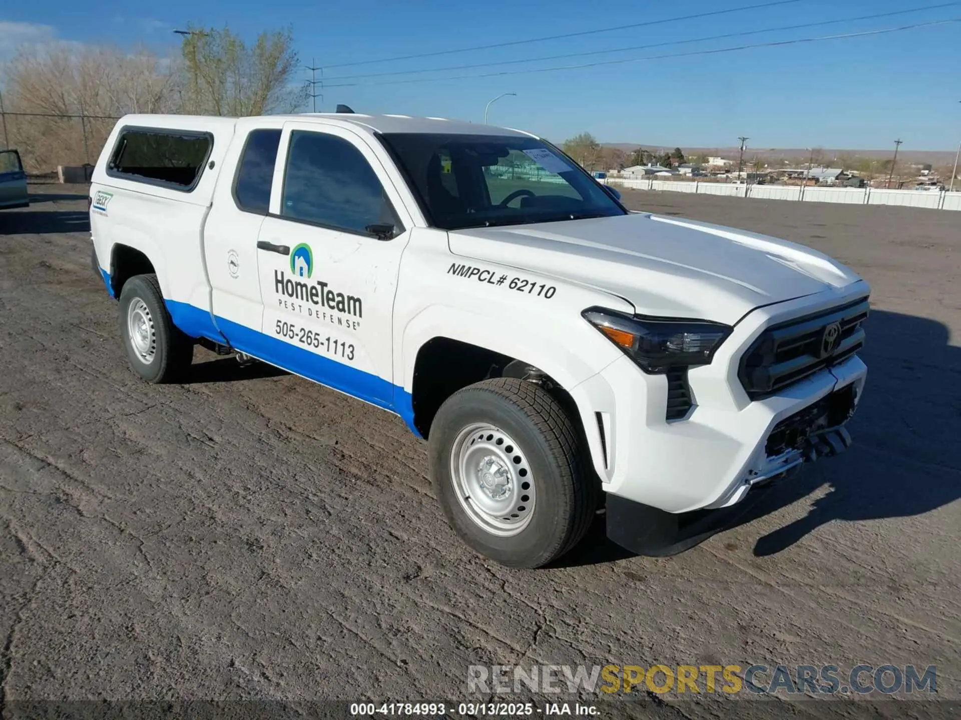 1 Photograph of a damaged car 3TYJDAHN7RT011669 TOYOTA TACOMA 2024