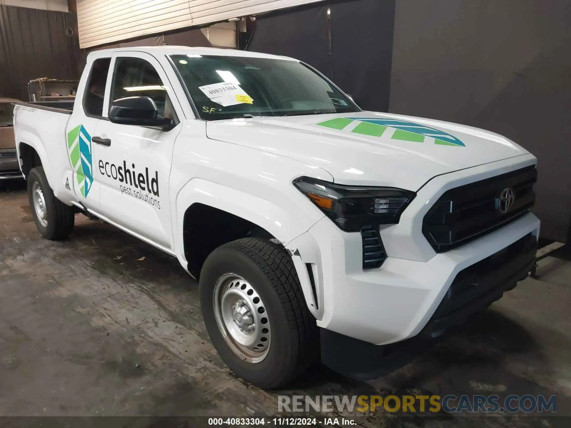 1 Photograph of a damaged car 3TYJDAHN8RT005296 TOYOTA TACOMA 2024