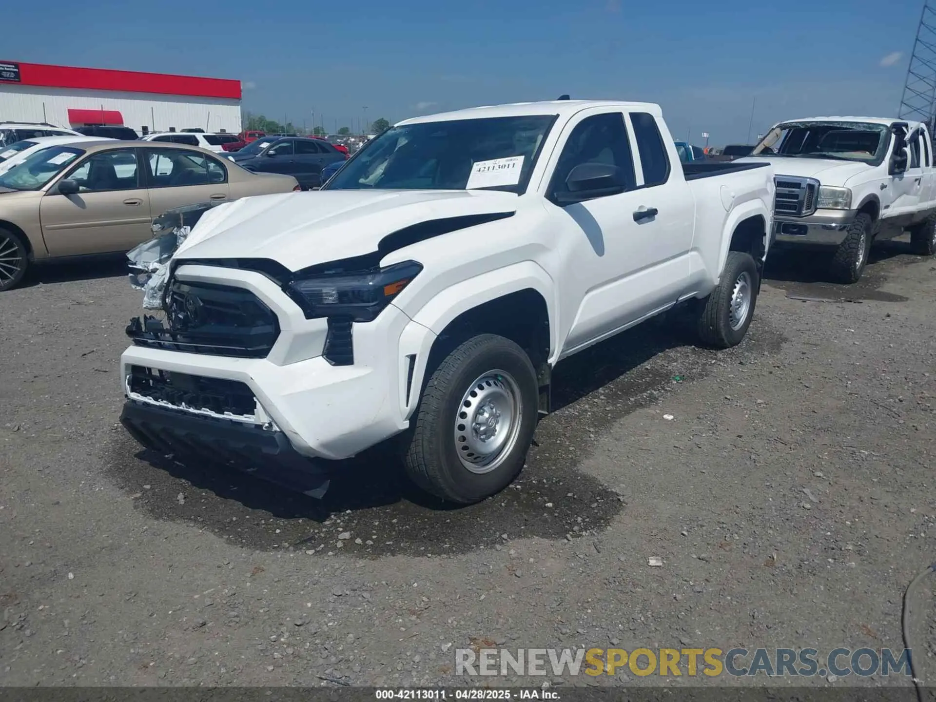2 Photograph of a damaged car 3TYJDAHNXRT015165 TOYOTA TACOMA 2024