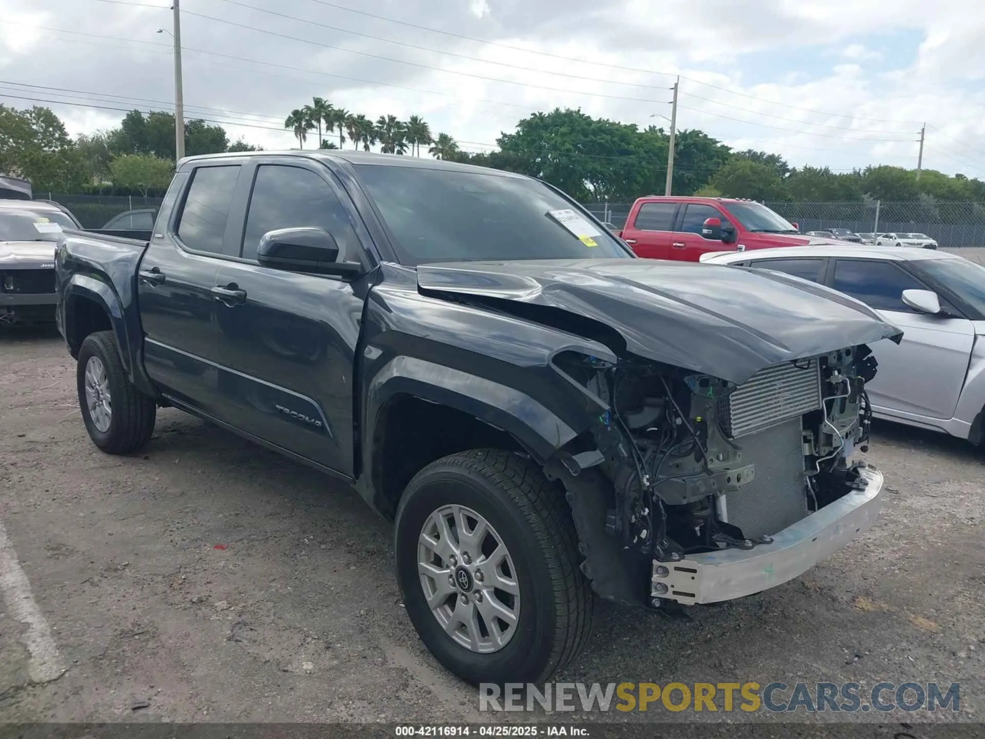 1 Photograph of a damaged car 3TYKB5FN0RT013025 TOYOTA TACOMA 2024