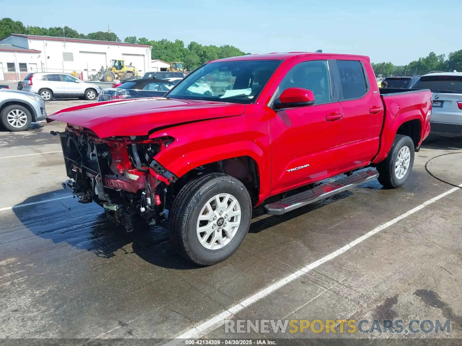2 Photograph of a damaged car 3TYKB5FN1RT001840 TOYOTA TACOMA 2024