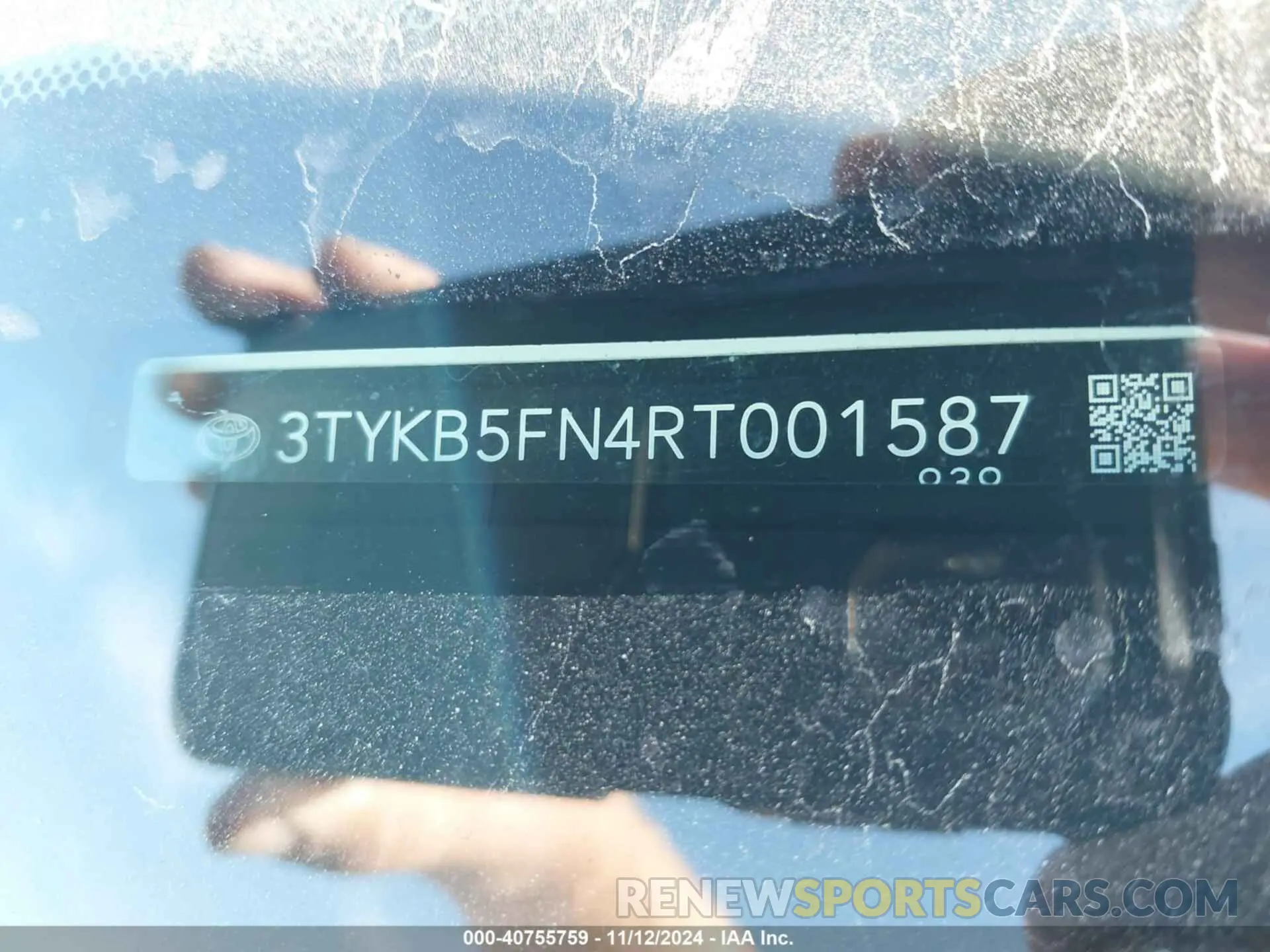 17 Photograph of a damaged car 3TYKB5FN4RT001587 TOYOTA TACOMA 2024
