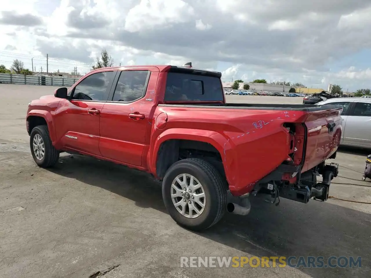 2 Photograph of a damaged car 3TYKB5FN8RT001446 TOYOTA TACOMA 2024
