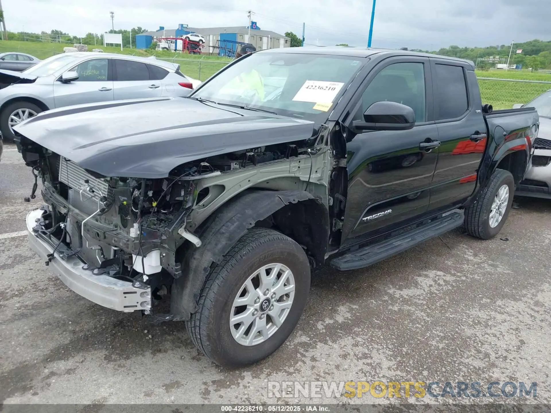 2 Photograph of a damaged car 3TYKB5FNXRT003845 TOYOTA TACOMA 2024