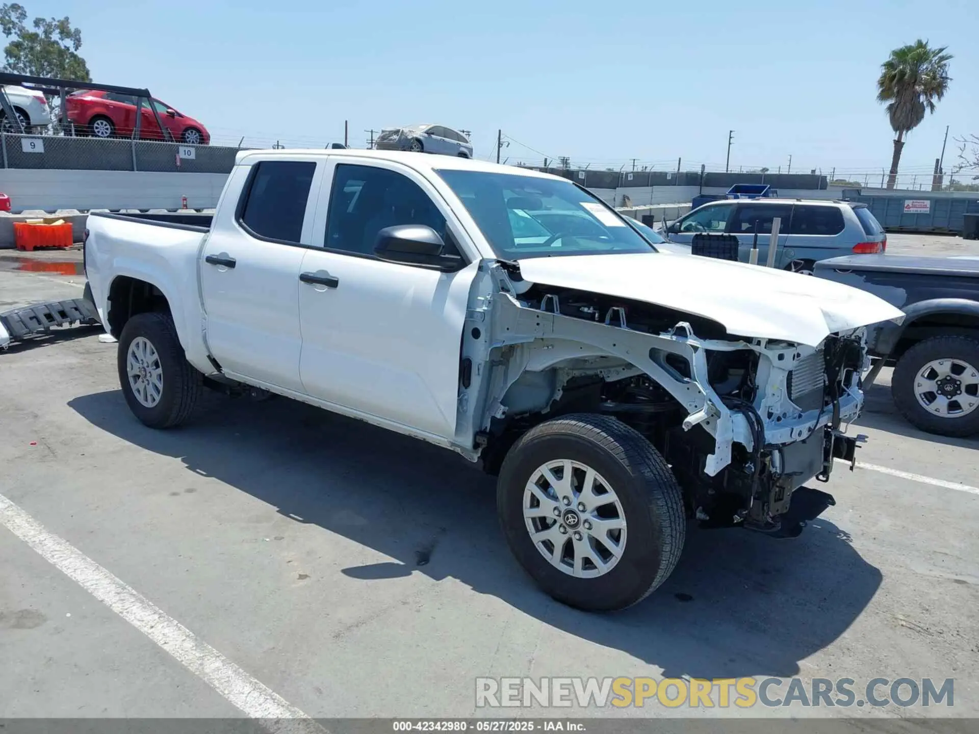 1 Photograph of a damaged car 3TYKD5HN0RT016711 TOYOTA TACOMA 2024
