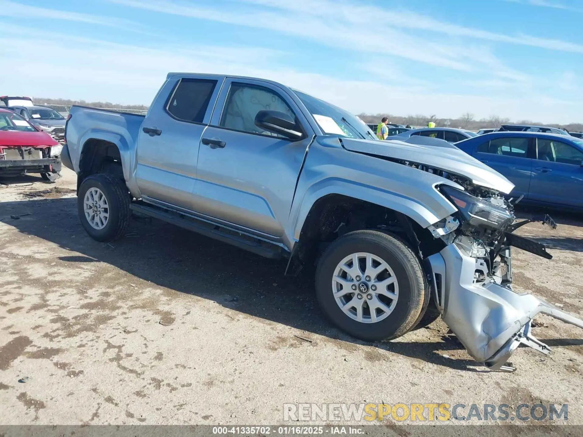 1 Photograph of a damaged car 3TYKD5HN4RT016047 TOYOTA TACOMA 2024